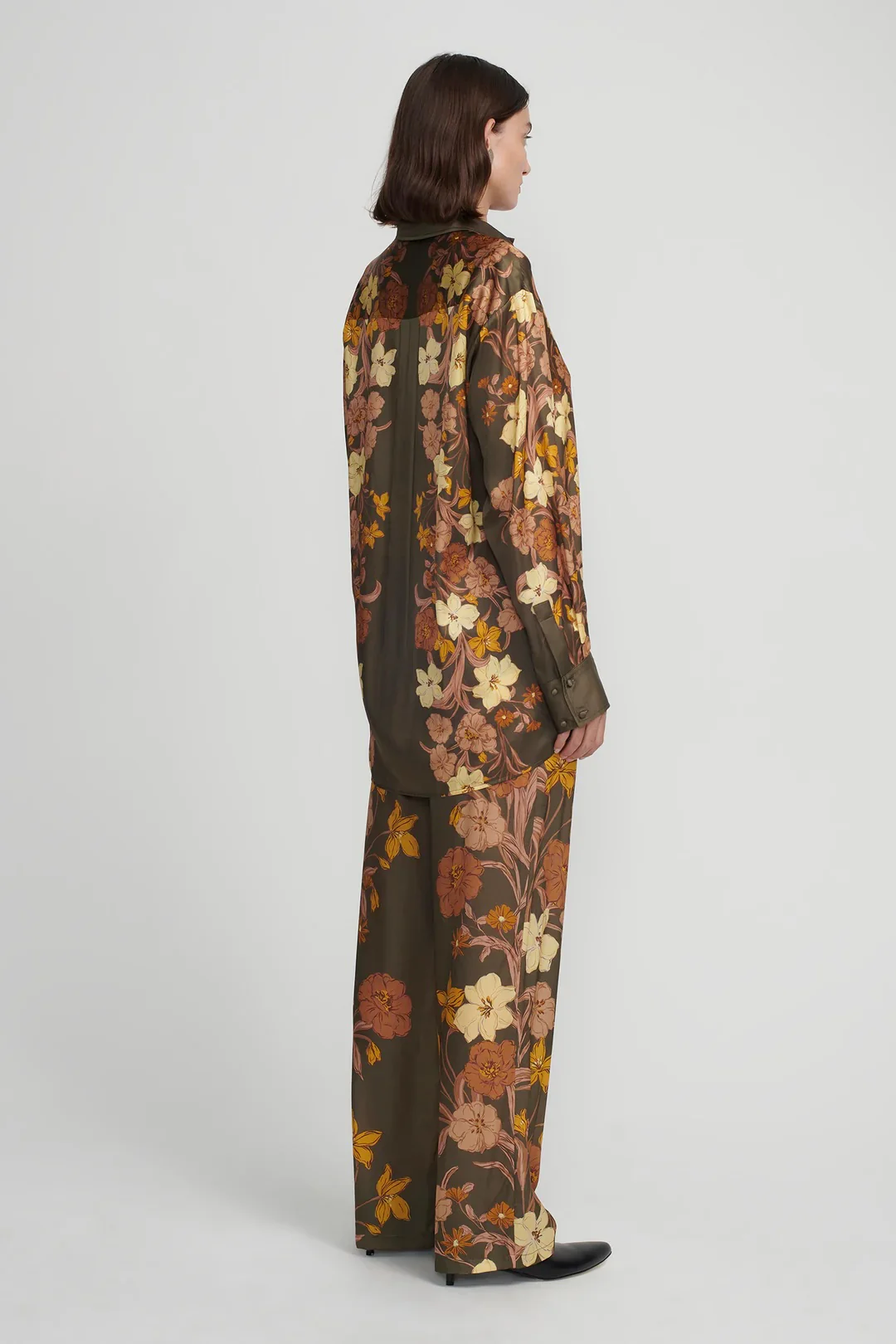 Ambrose Shirt MOSS FLORAL - Image 5