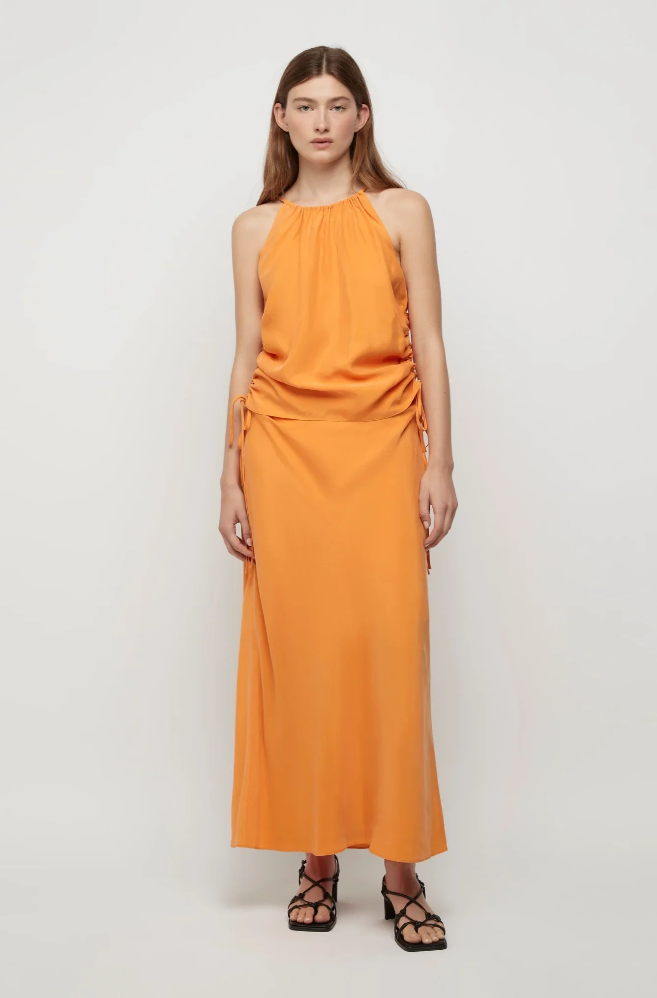 Andree  Cupro Ruched Top - Image 5