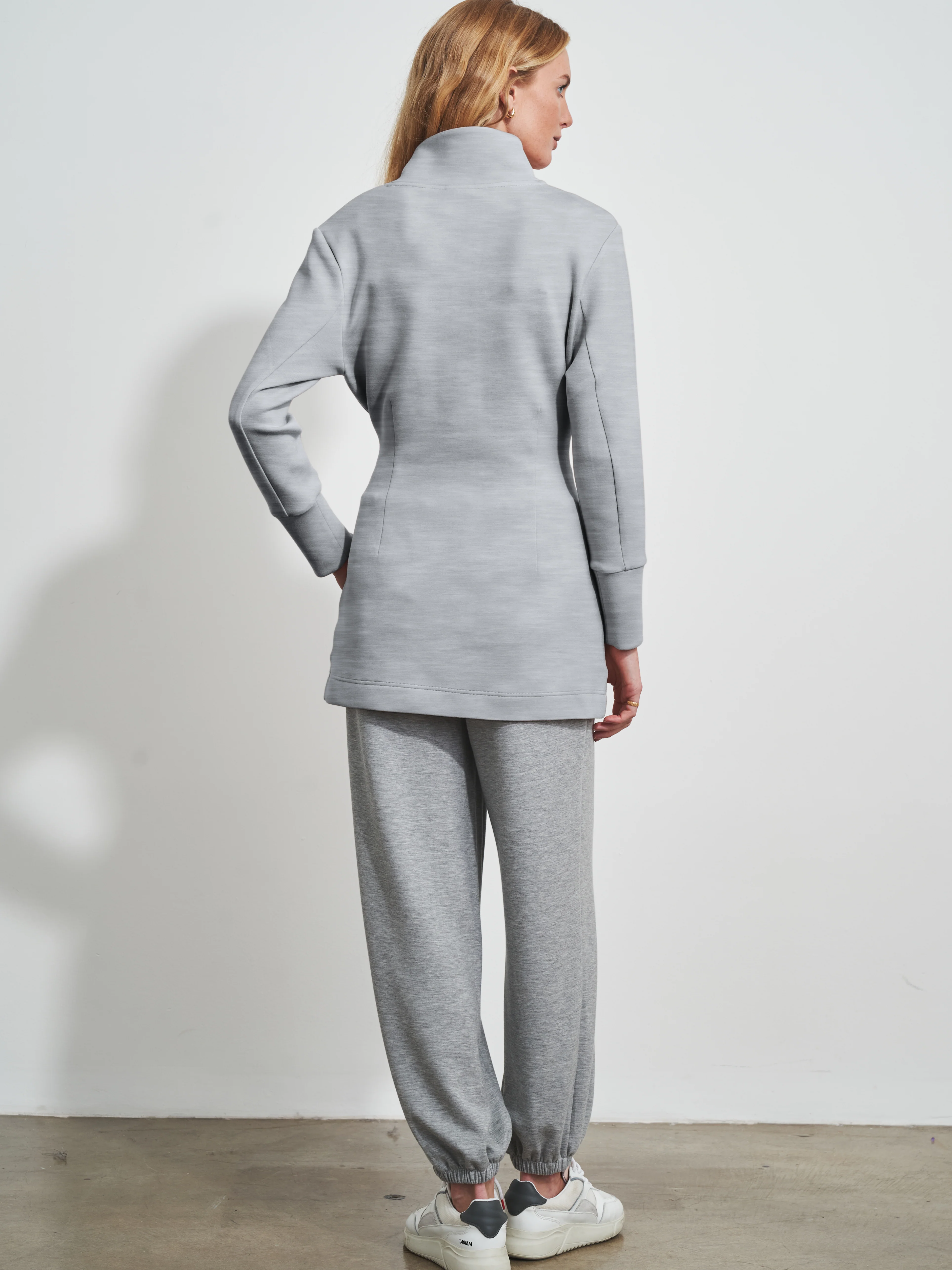 Anset Jacket Light Grey Marl - Image 3