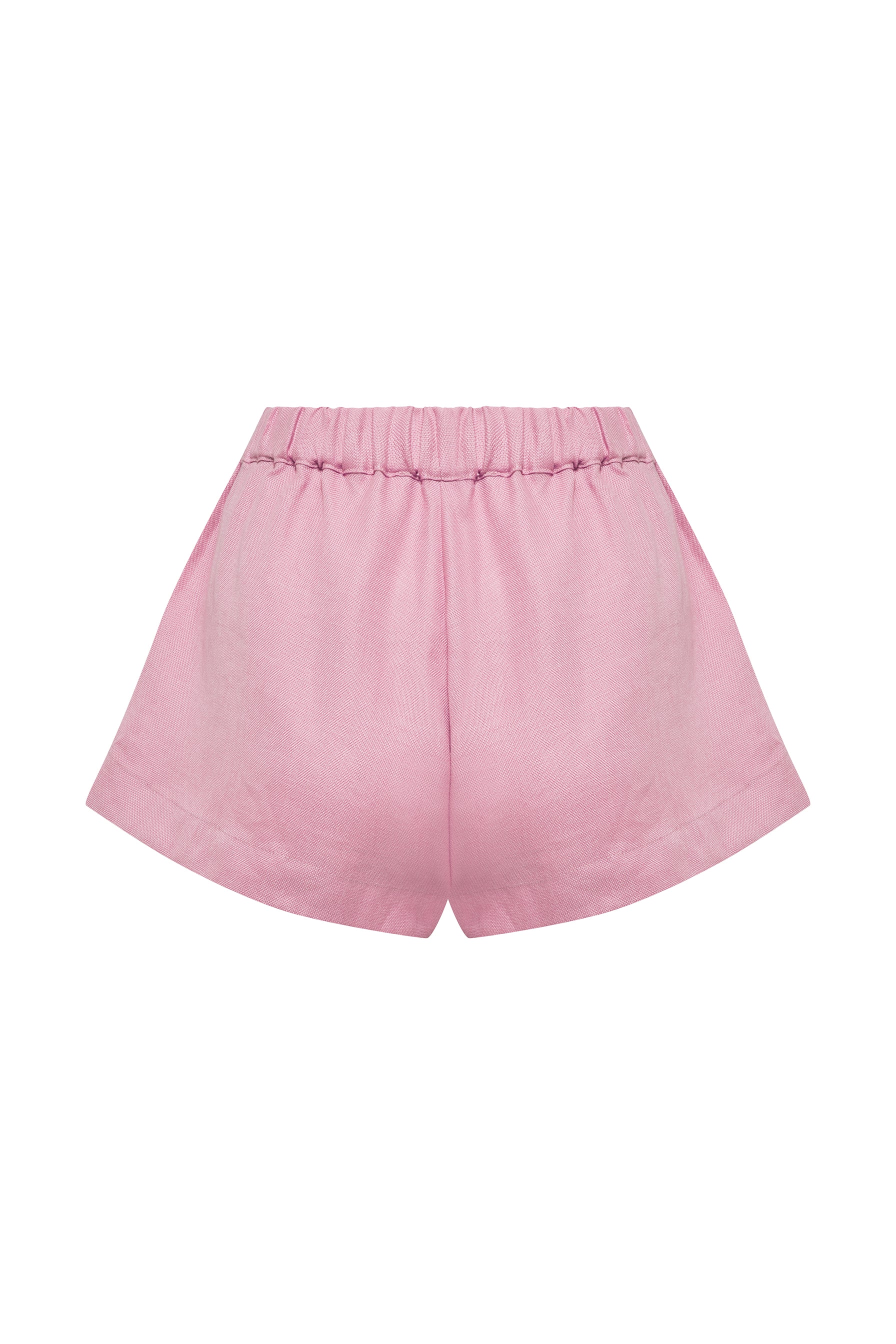 Aruba Organic Linen Shorts Helio - Image 3