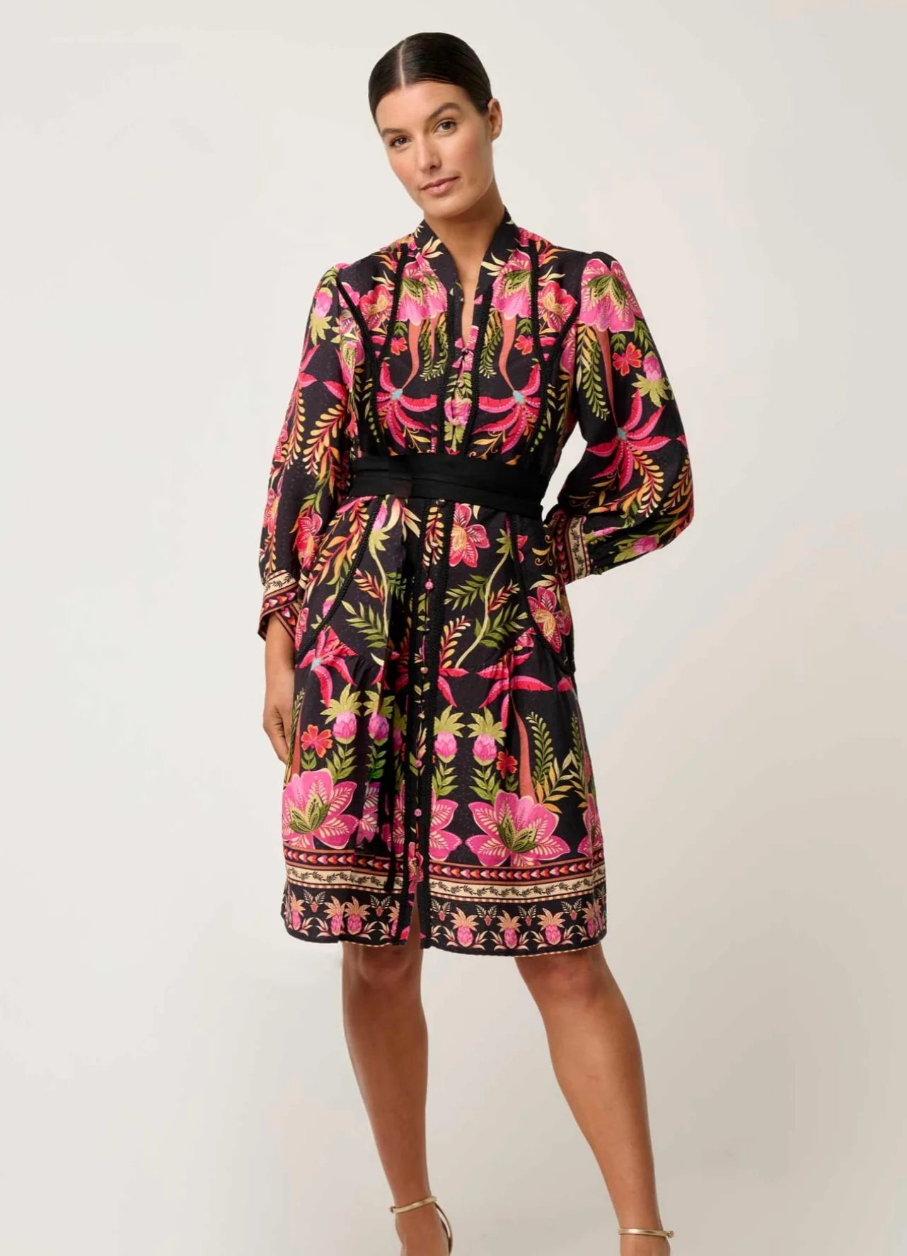 Aurelia Viscose Lace Dress ANTHOS LOTOS
