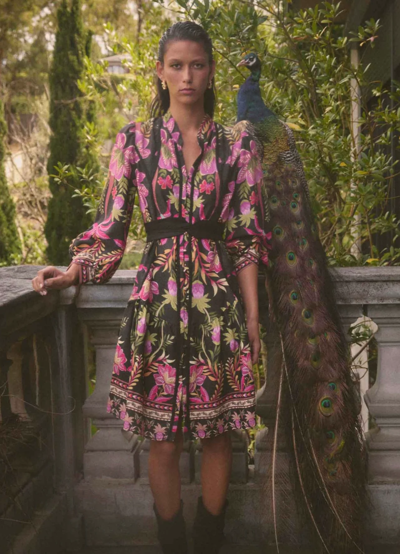 Aurelia Viscose Lace Dress ANTHOS LOTOS - Image 3
