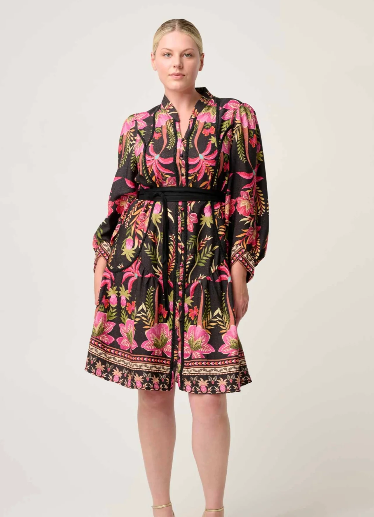 Aurelia Viscose Lace Dress ANTHOS LOTOS - Image 4