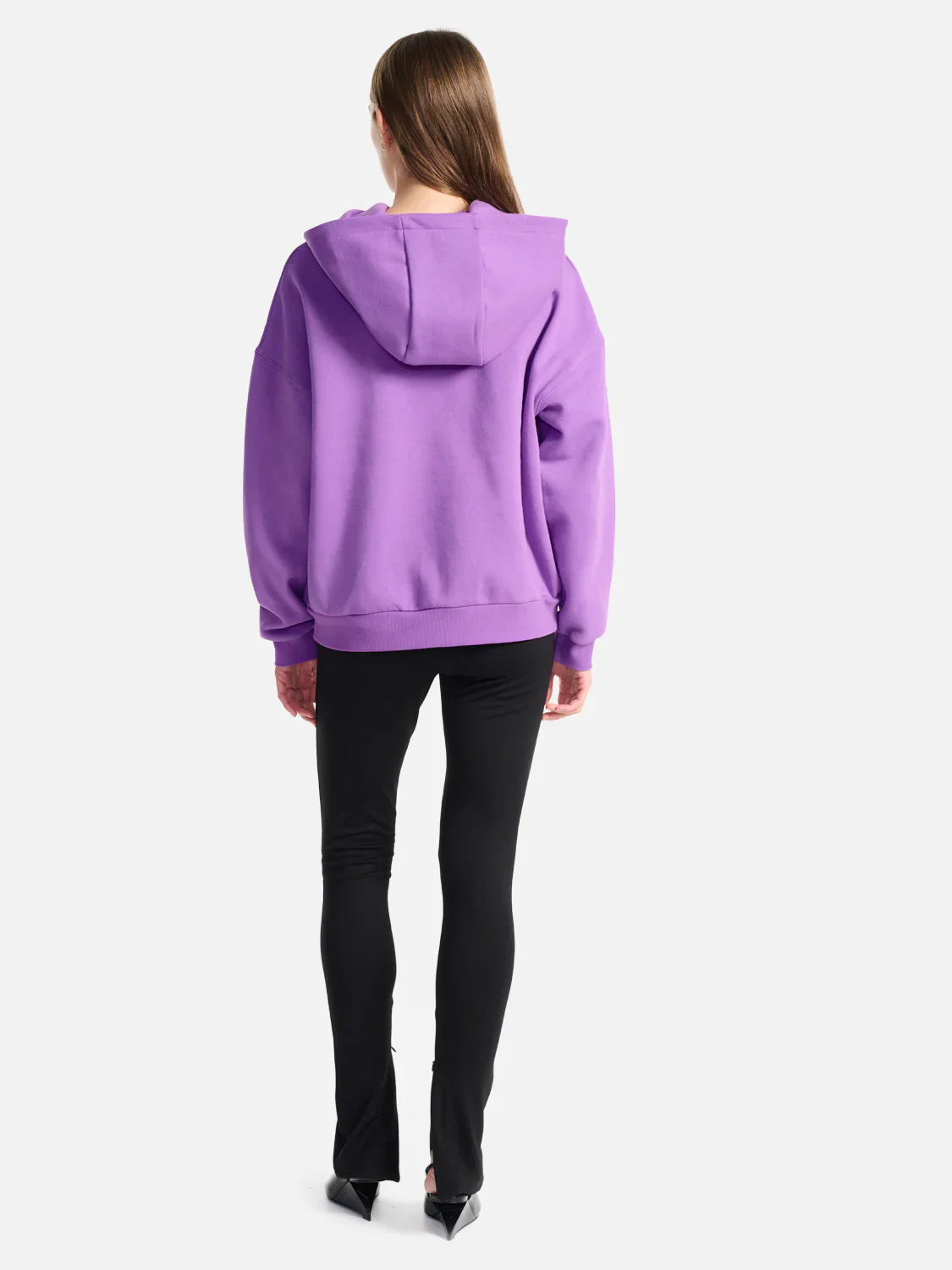 Austin Collegiate Hooded Sweater Meadow Violet - Image 3