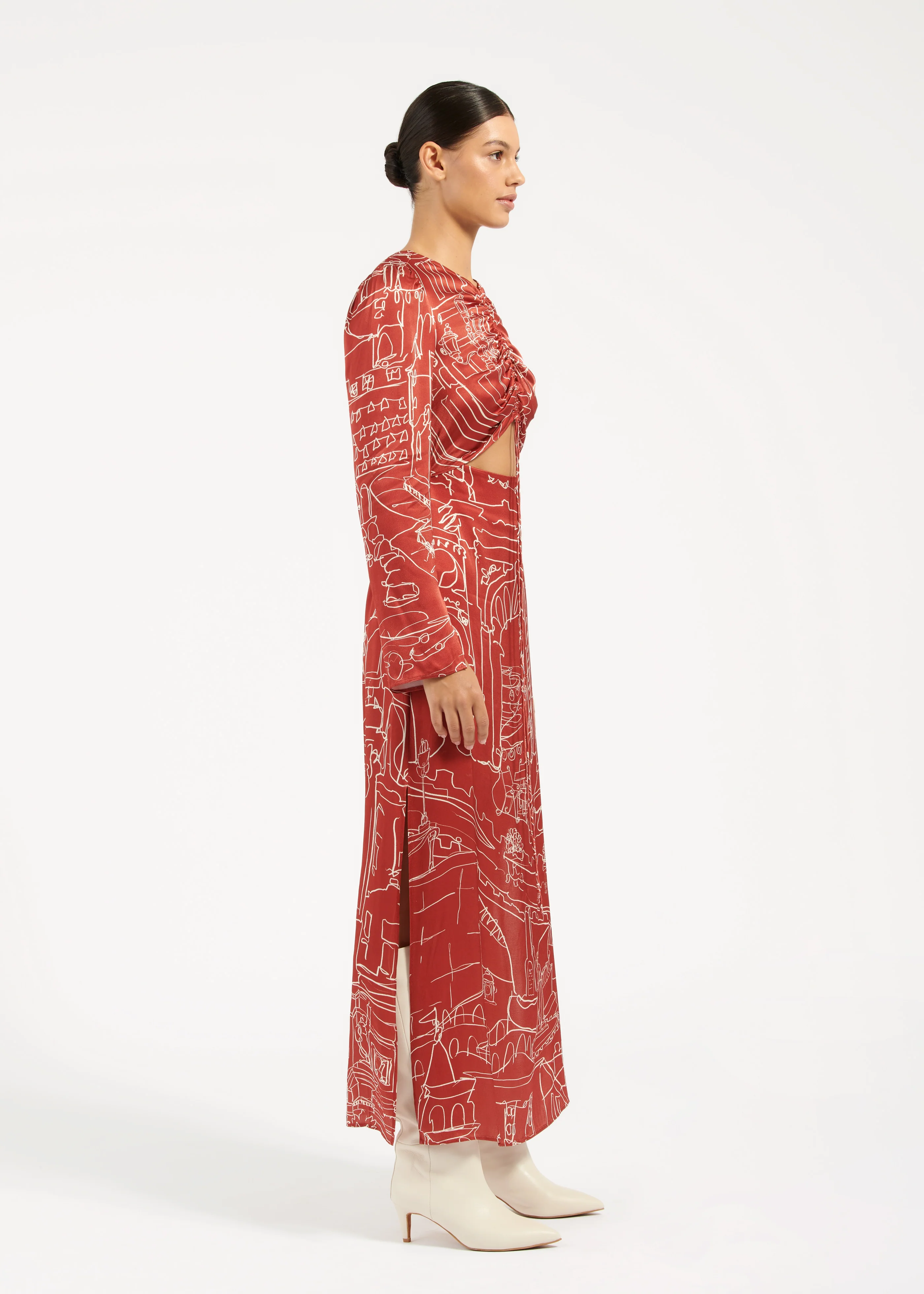 Beso Dress ROAME CITTA NEGRONI - Image 3