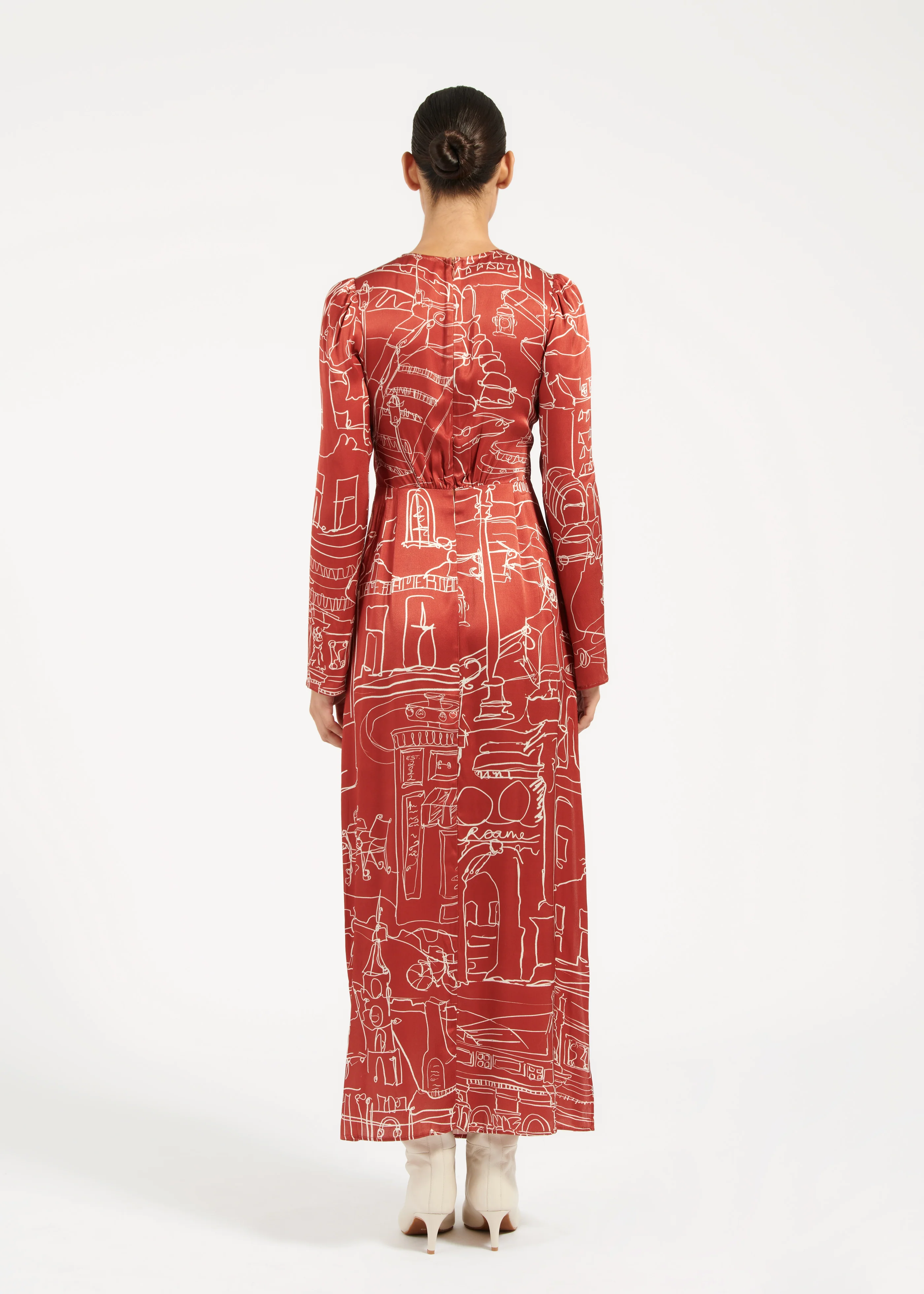 Beso Dress ROAME CITTA NEGRONI - Image 4