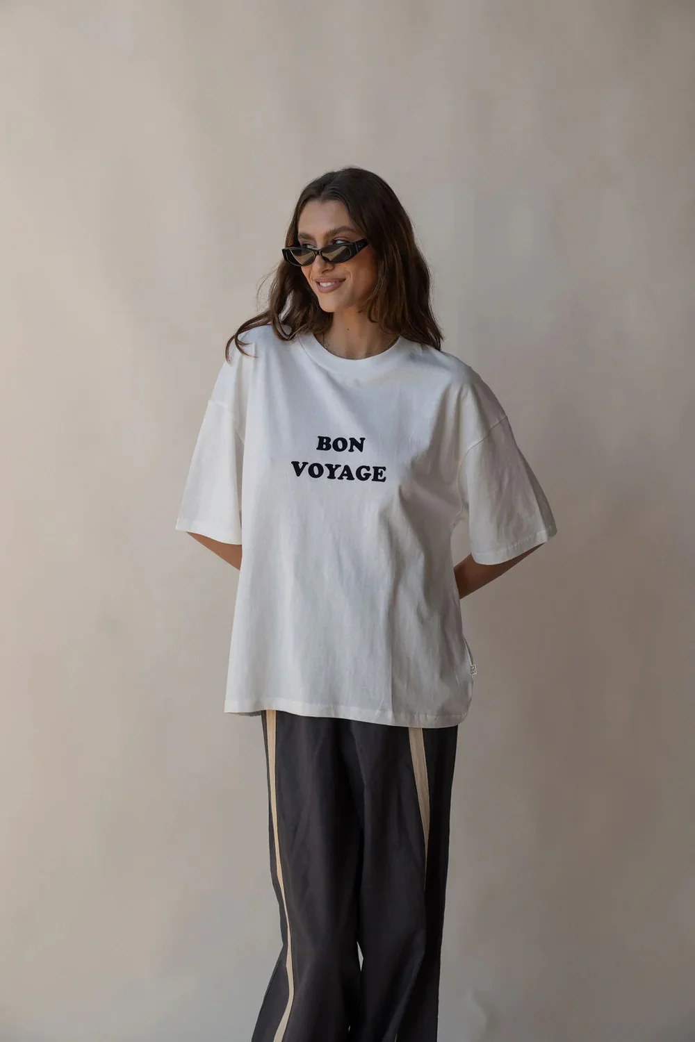 Bon Voyage Tee SNOW - Image 2