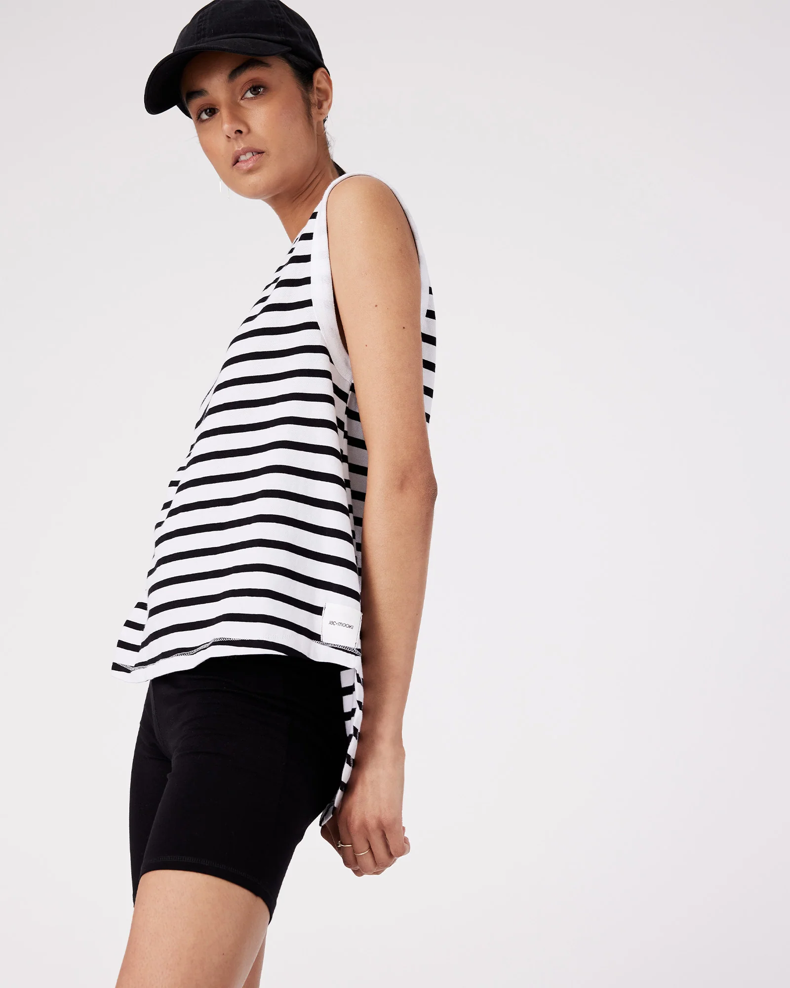 Celeste Tank Black Rock Stripe - Image 4