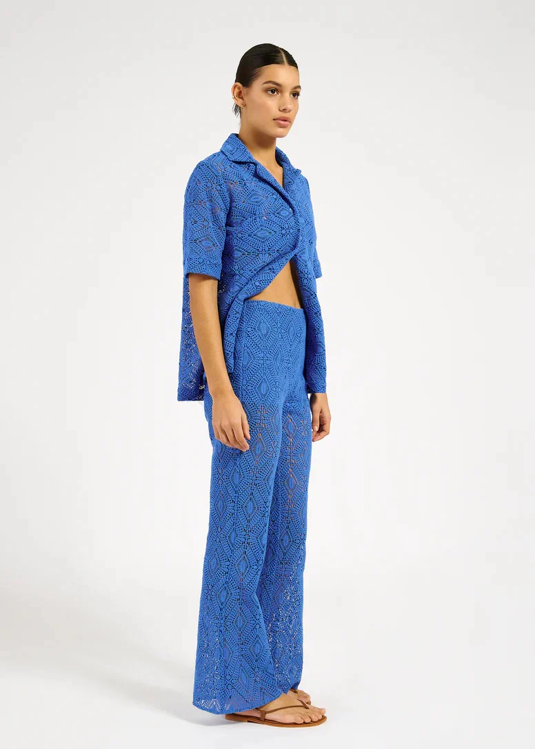 Cruz Shirt COBALT CROCHET - Image 3
