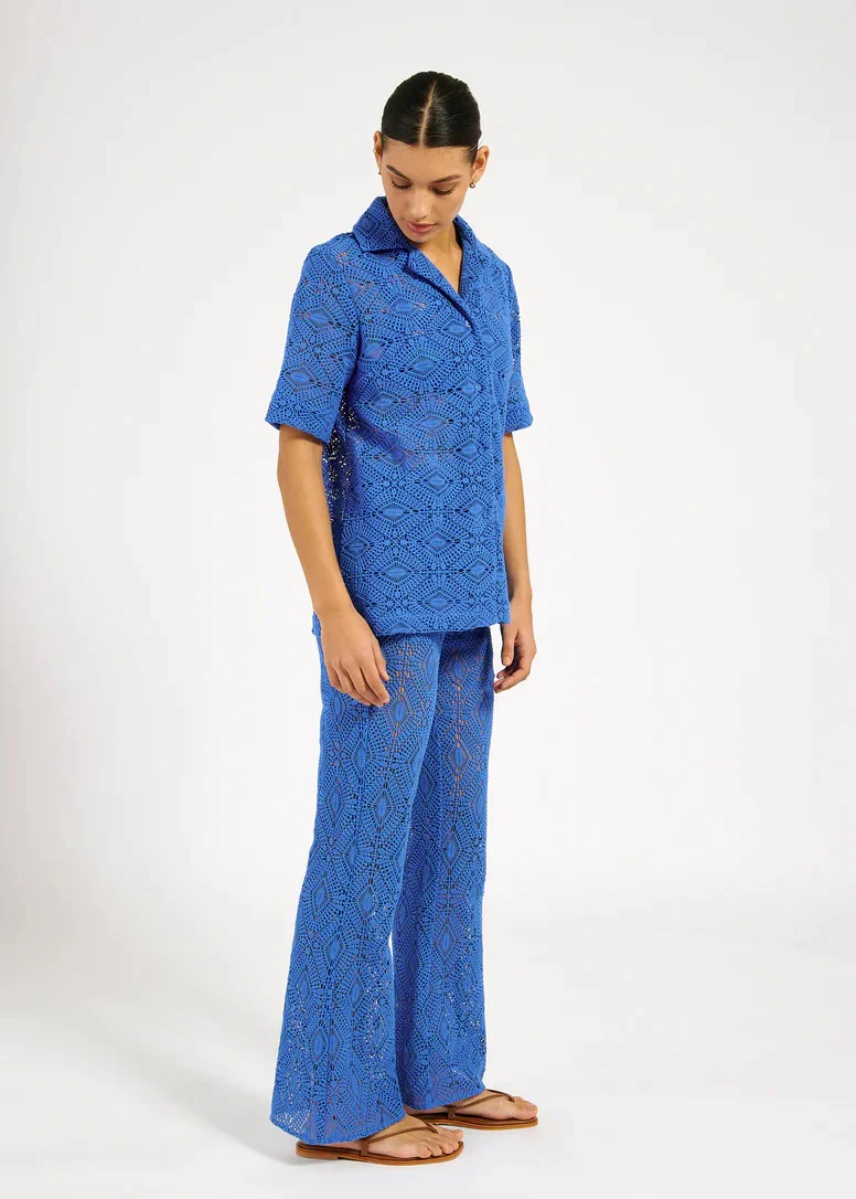 Cruz Shirt COBALT CROCHET - Image 4