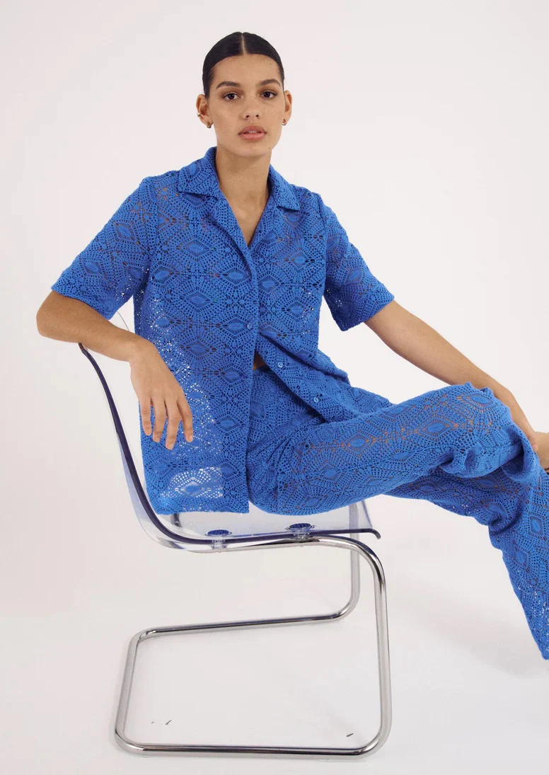 Cruz Shirt COBALT CROCHET - Image 6