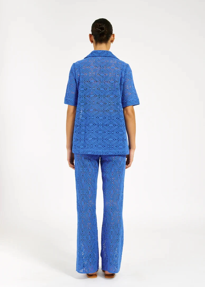 Cruz Shirt COBALT CROCHET - Image 8
