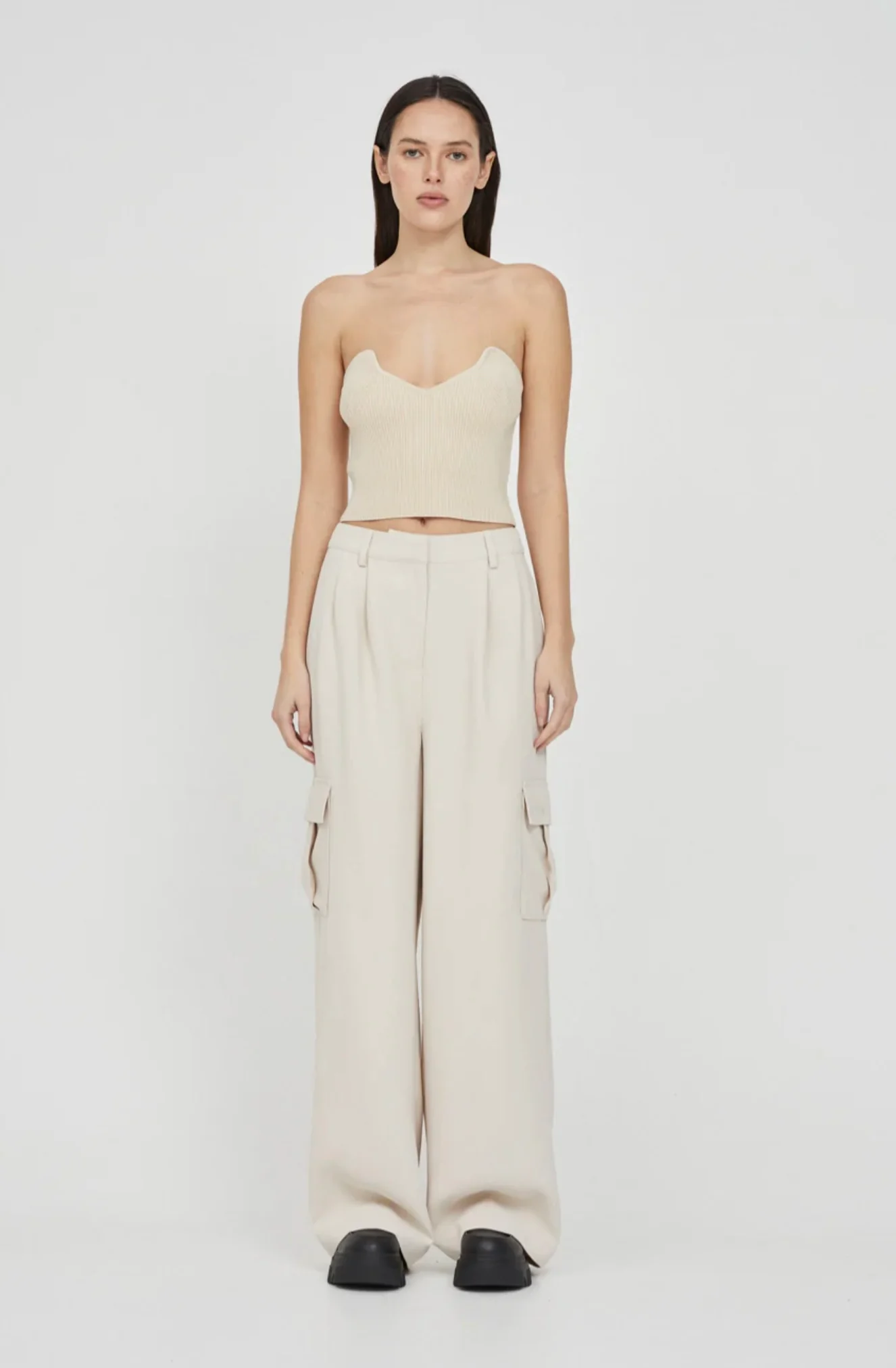 Cunningham Utility Cargo Pants STONE