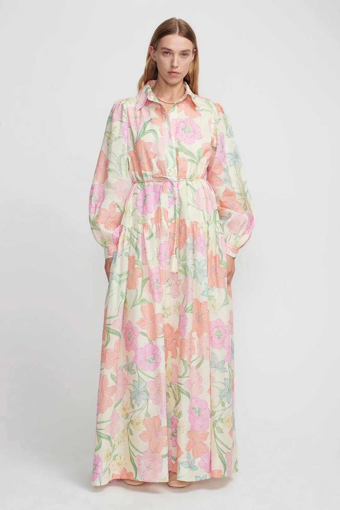 Delia Shirt Dress FLOWER MARKET - Image 4