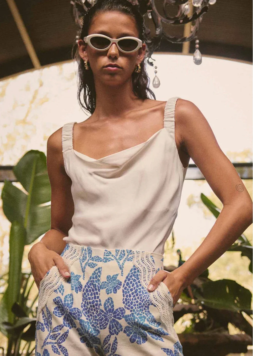 Delray Reversible Cami IVORY - Image 2