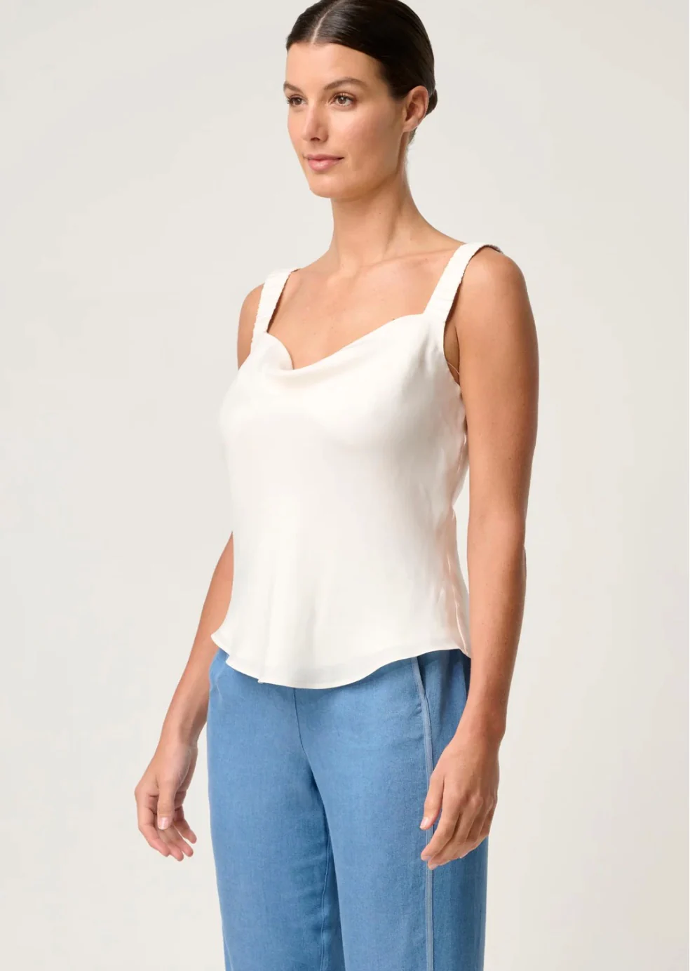 Delray Reversible Cami IVORY - Image 3