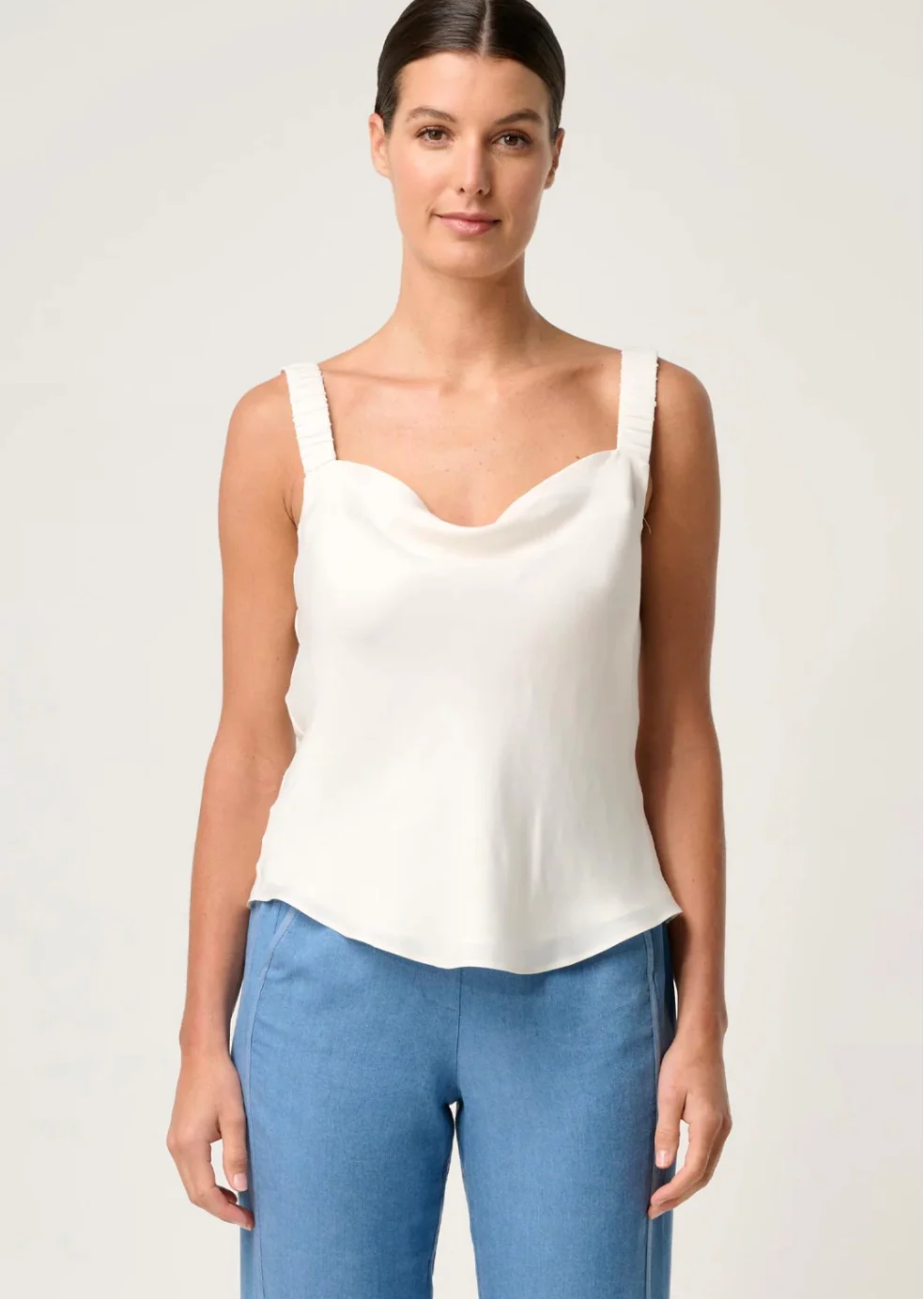 Delray Reversible Cami IVORY - Image 4
