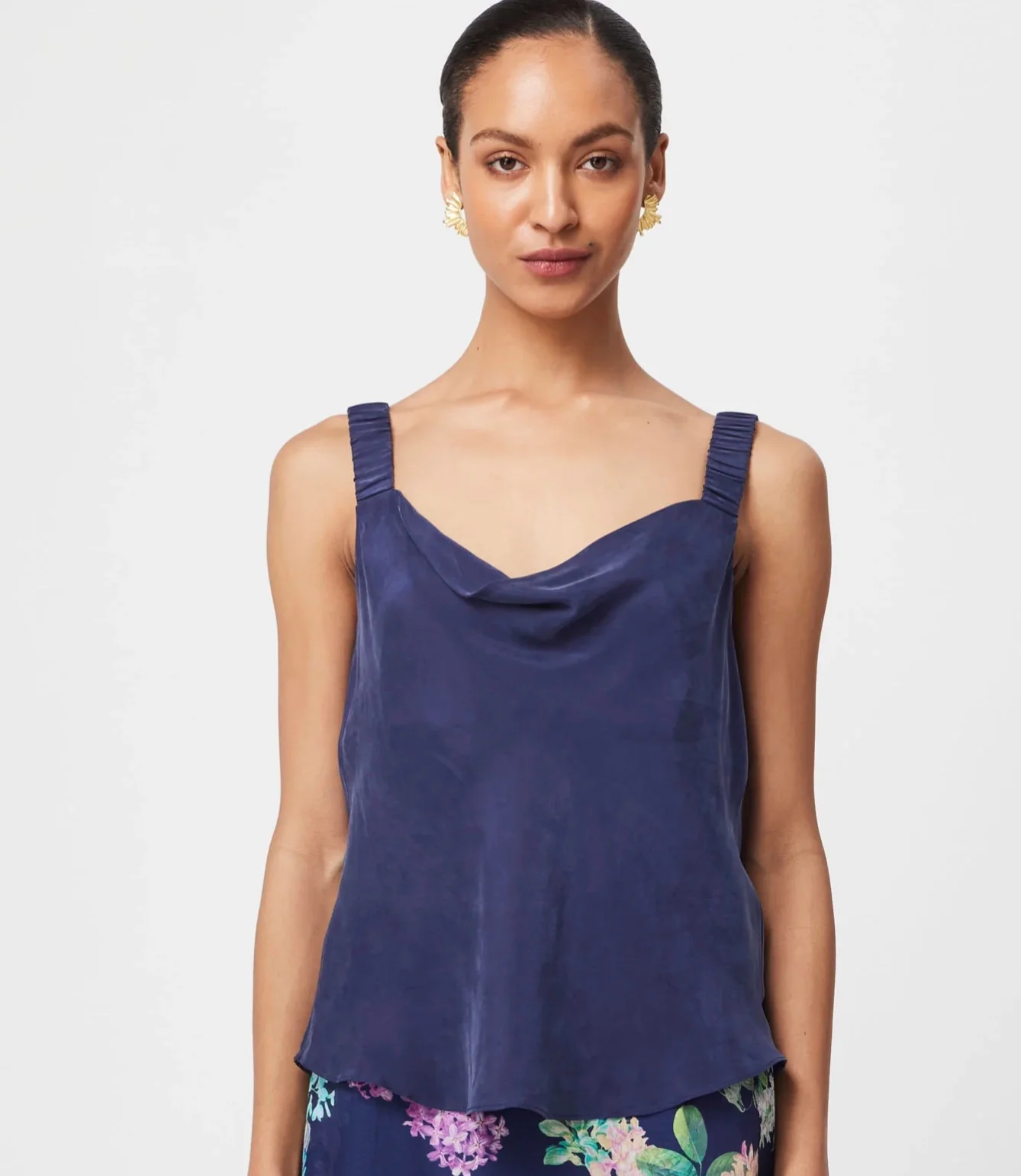 Delray Reversible Cupro Cami LAPIS - Image 4