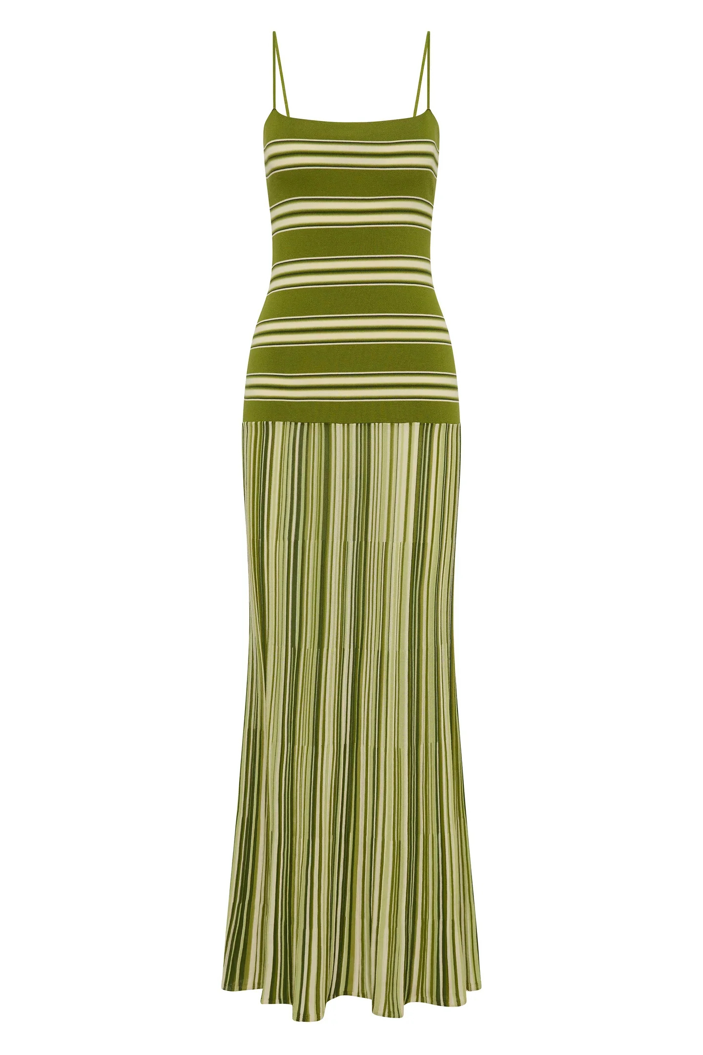 Essenia Knit Dress OMBRE STRIPE MACRO JUNIPER - Image 2