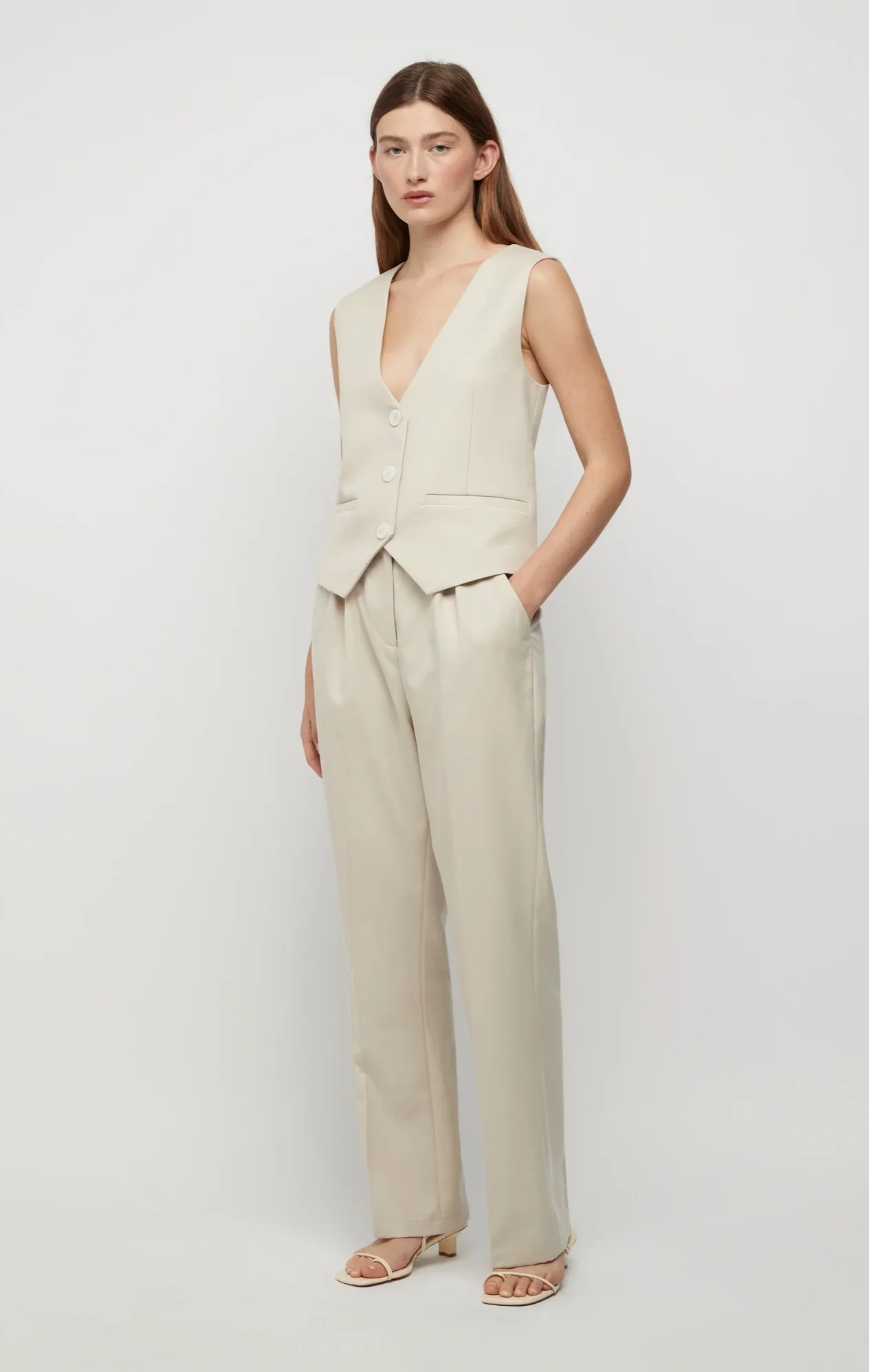 Fillipa Vest - Winter White - Image 4