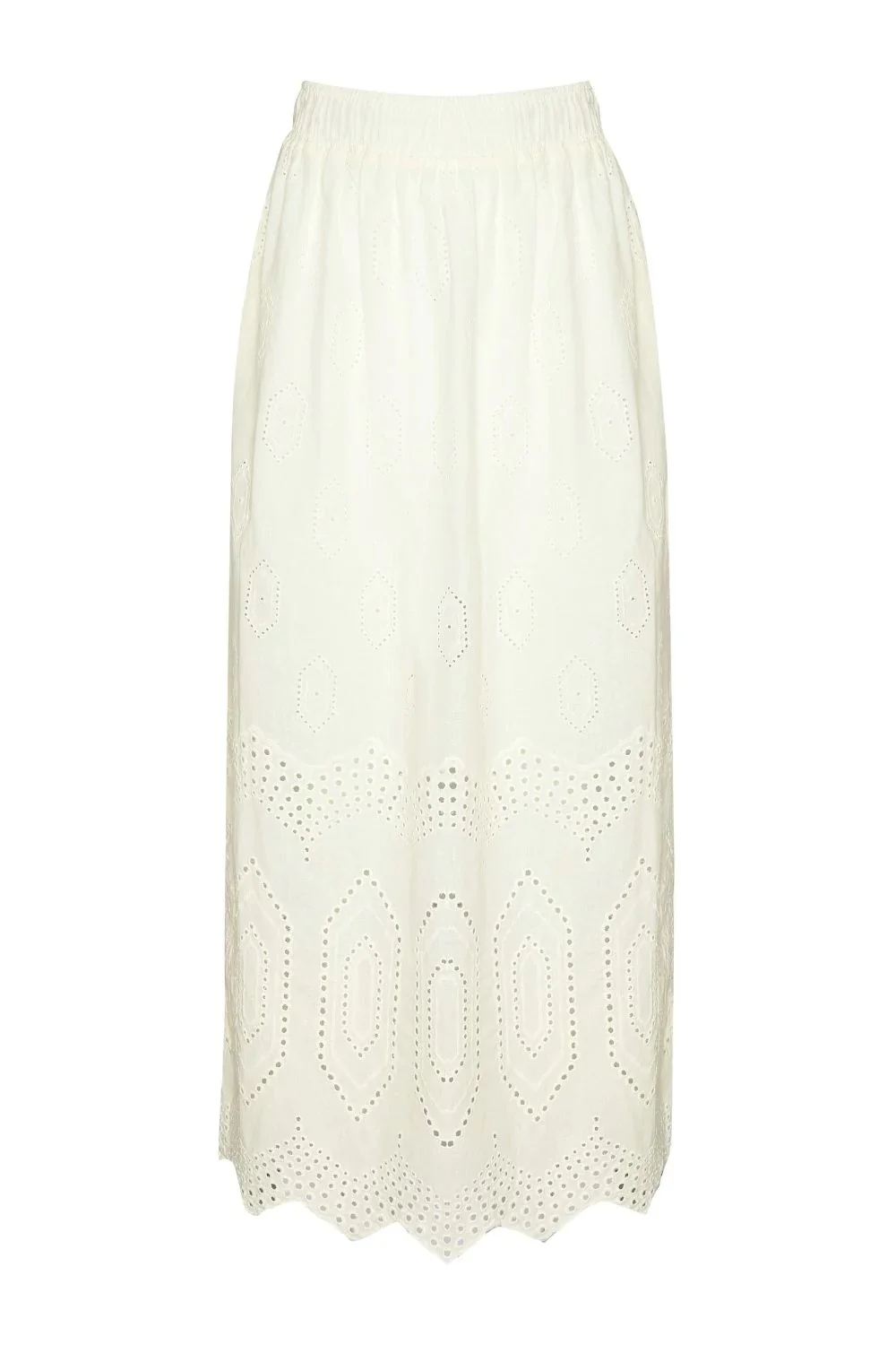 Fond Skirt CREAM BRODERIE - Image 3