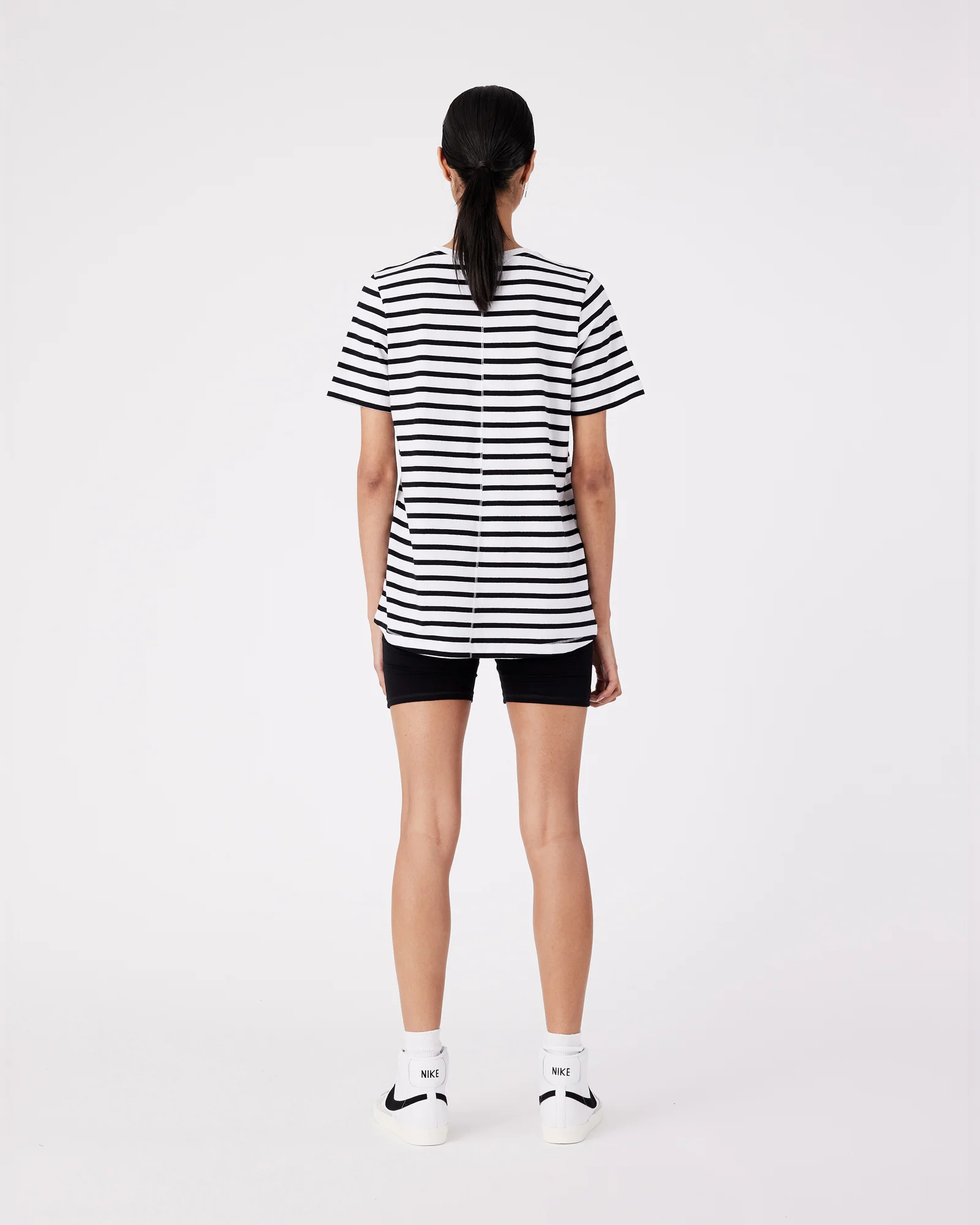 Frankie Tee Black Rock Stripe - Image 4