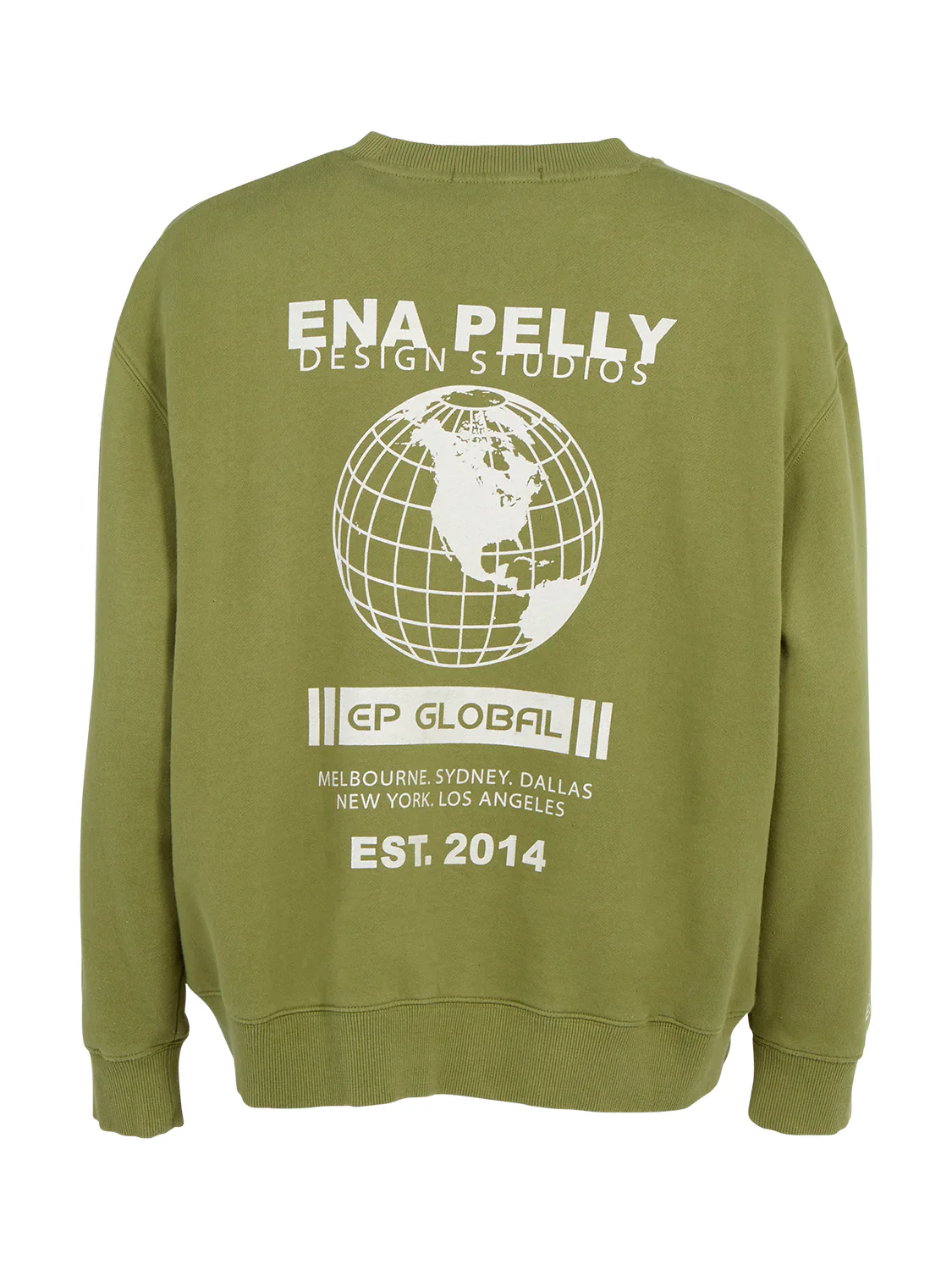 Global Oversized Sweater Washed Iguana - Image 7