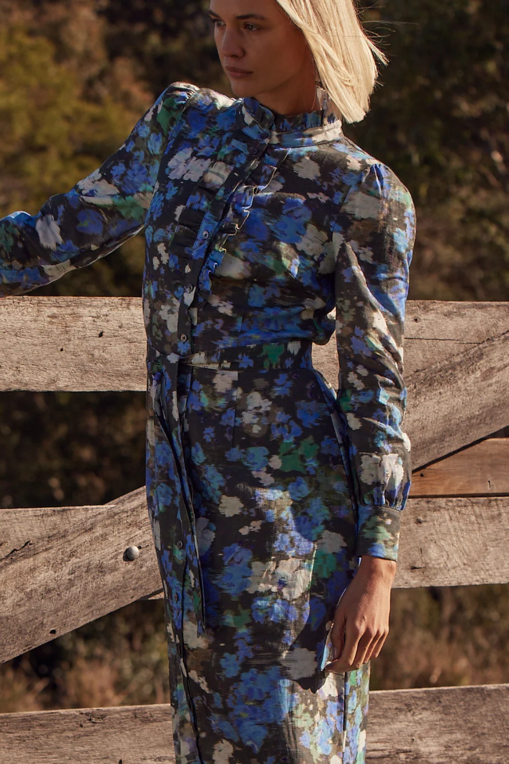 Graduate Dress FOREST BLUR - Image 8