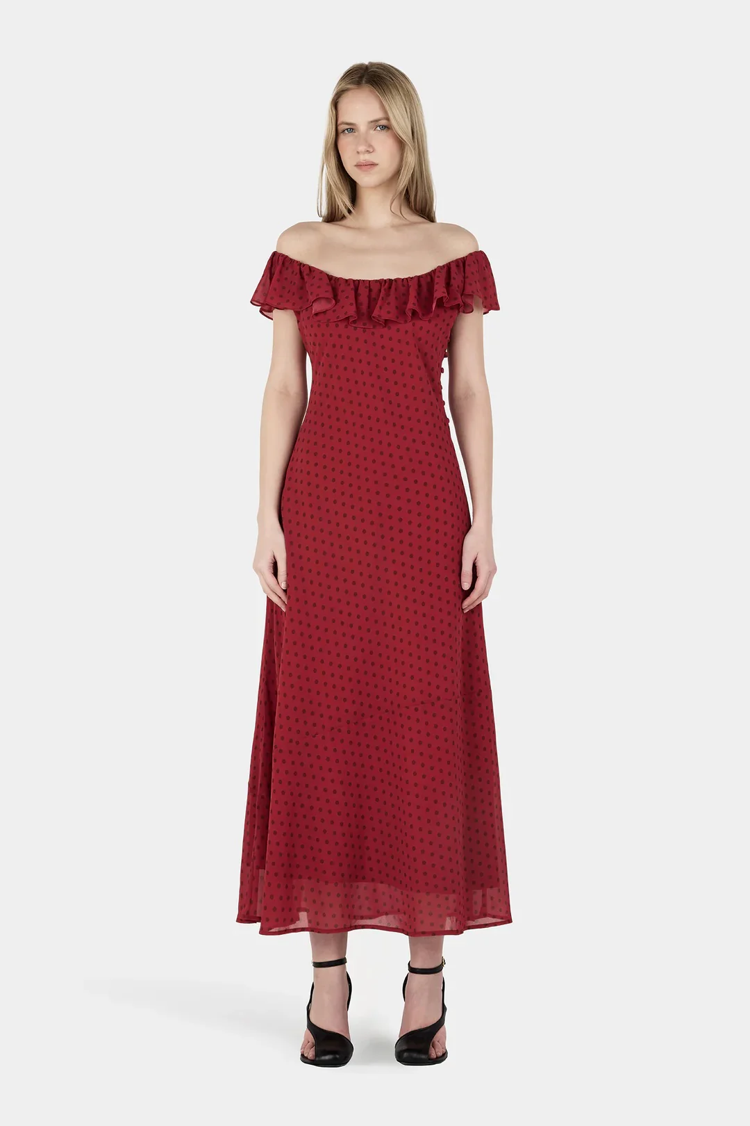 Hazel Bias Dress SAMBA POLKA - Image 3