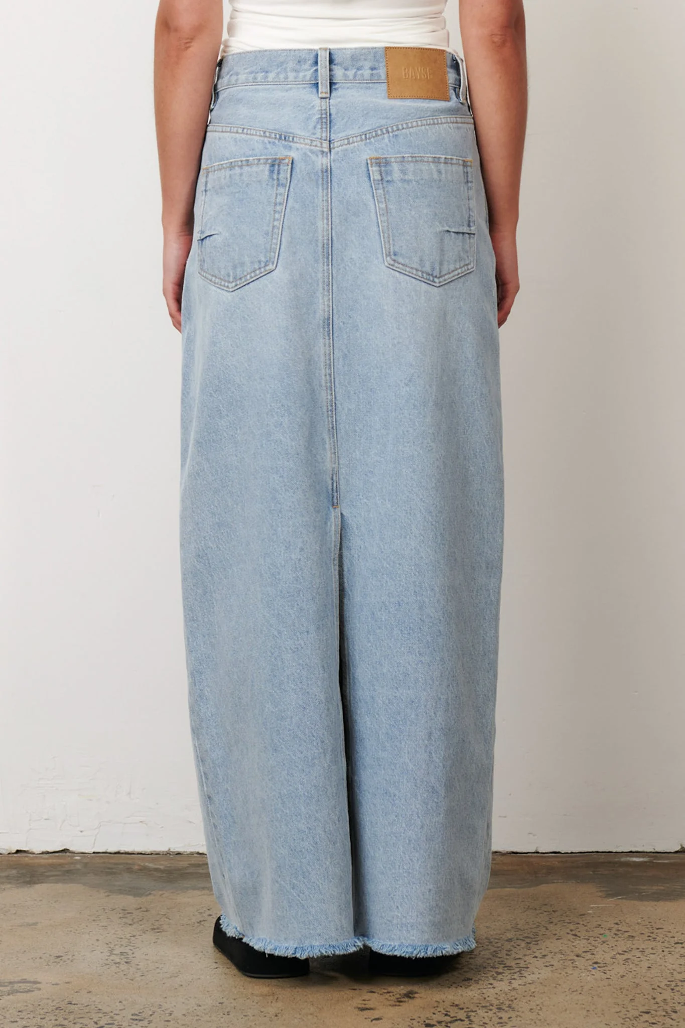 Hudson Denim Maxi SALTWATER BLUE - Image 3