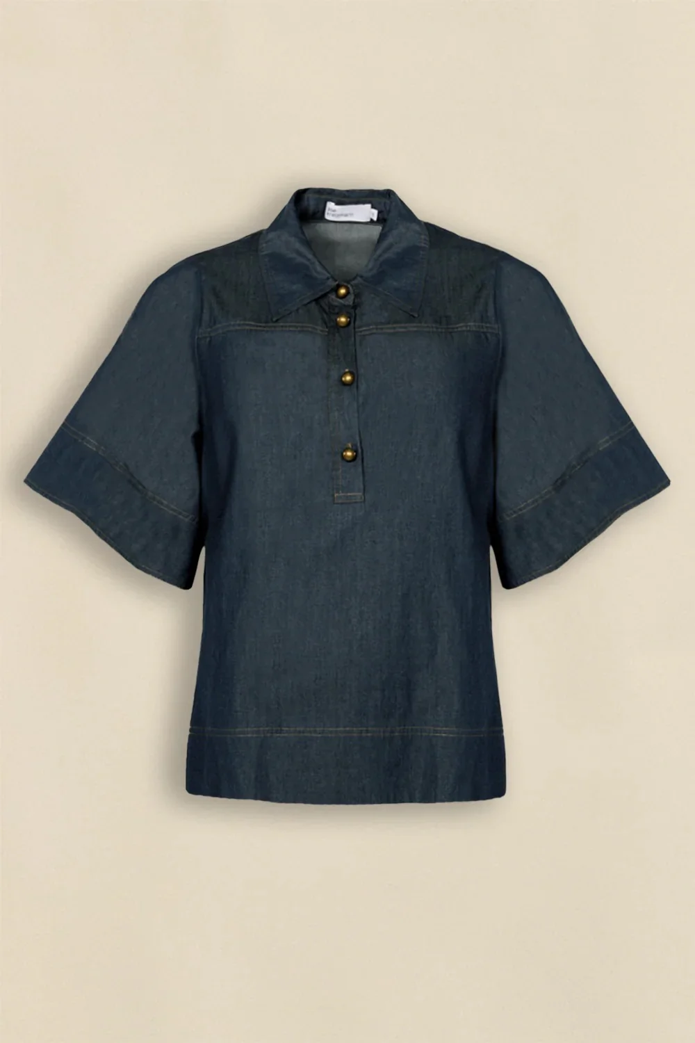 Insinuate Top - DARK CHAMBRAY - Image 5