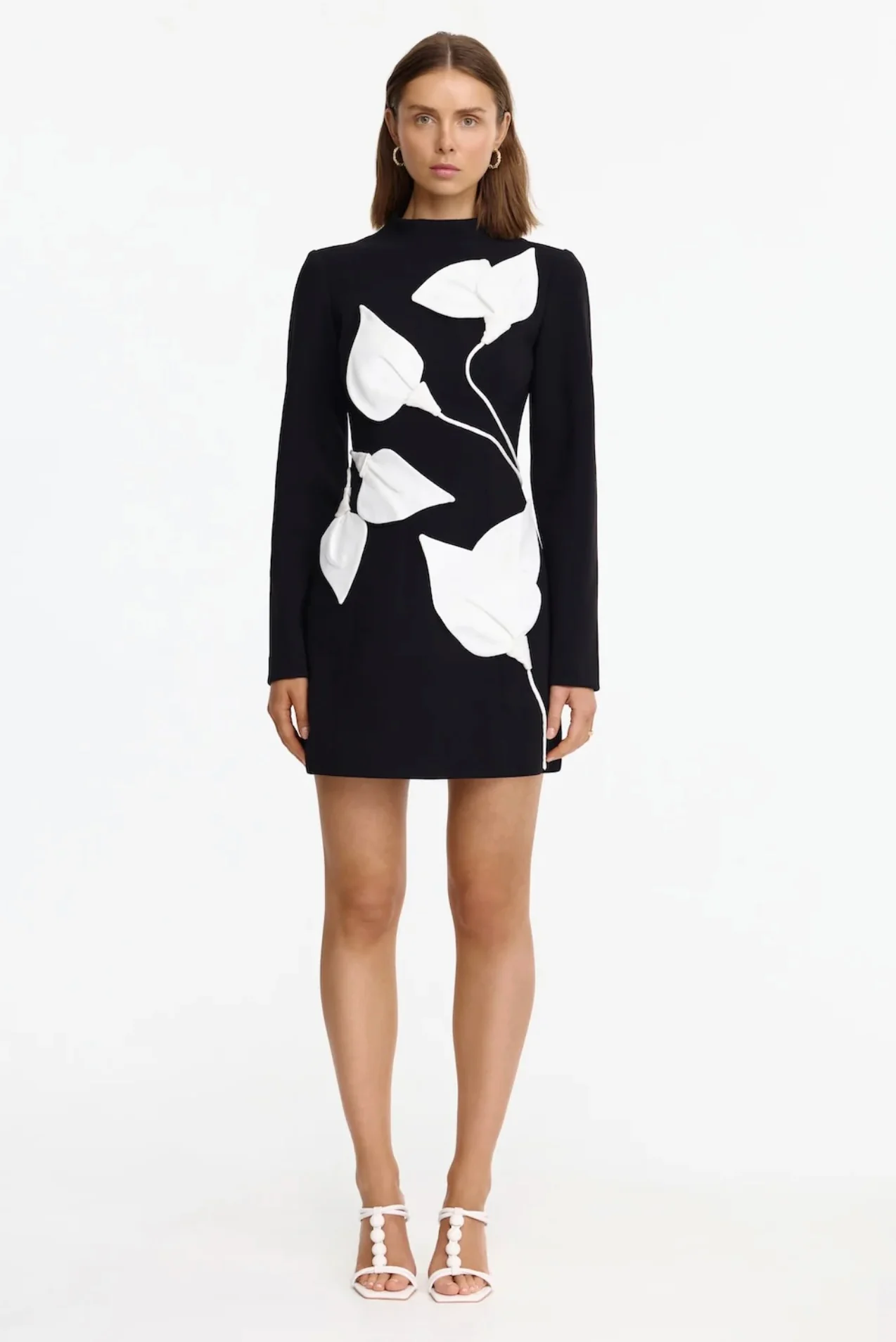 Kadence Mini Dress BLACK + IVORY