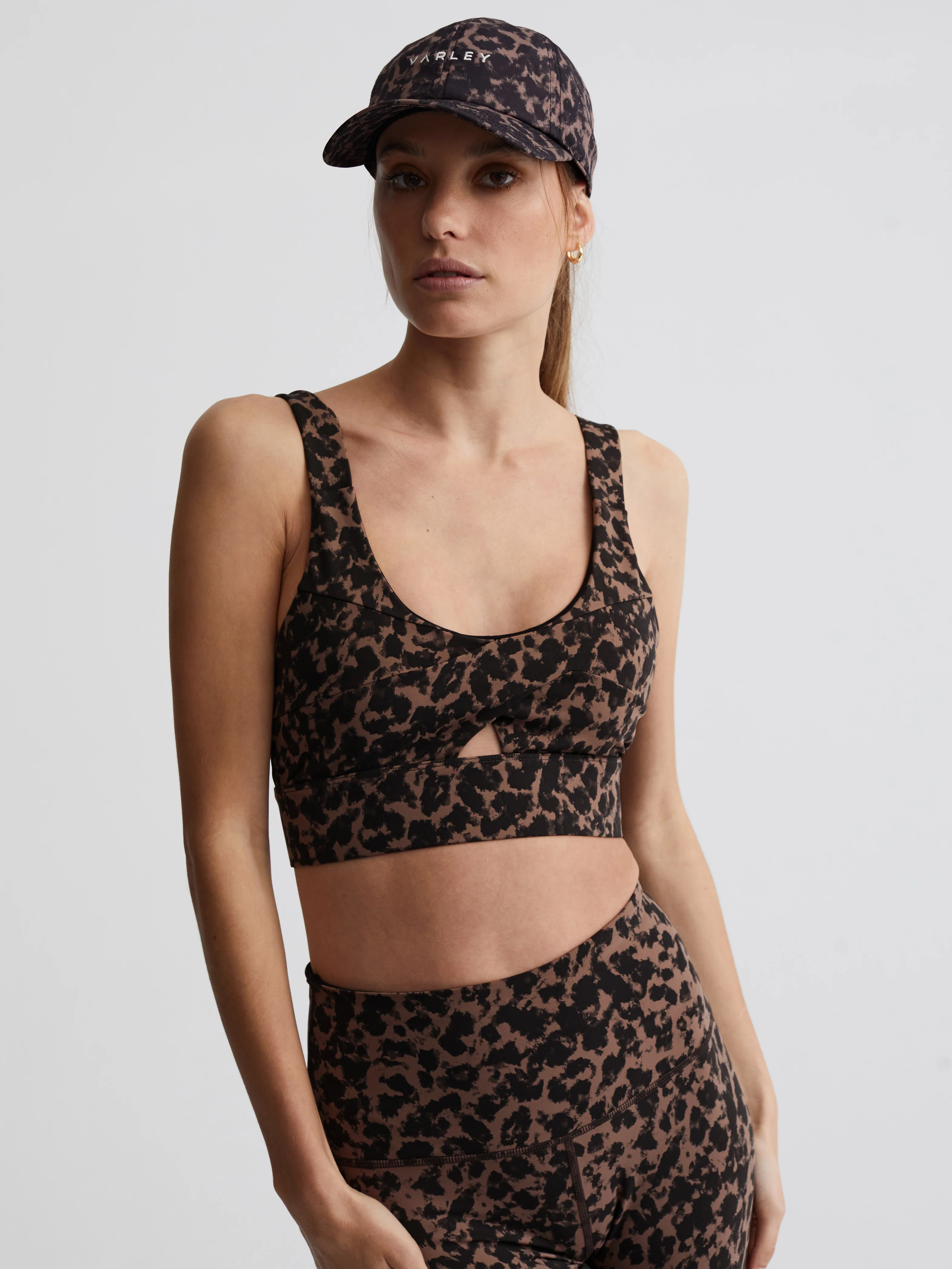 Let's Go Staunton Bra Copper Blurred Animal - Image 2
