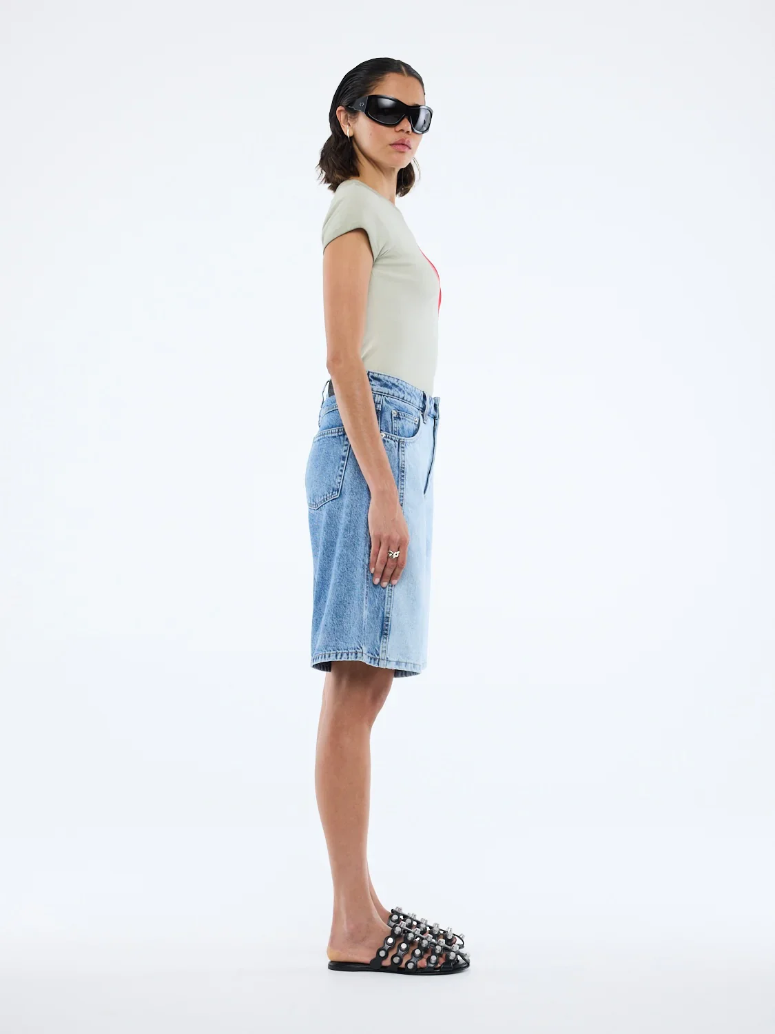 Lia Bermuda Short INDIGO SPLICE - Image 3