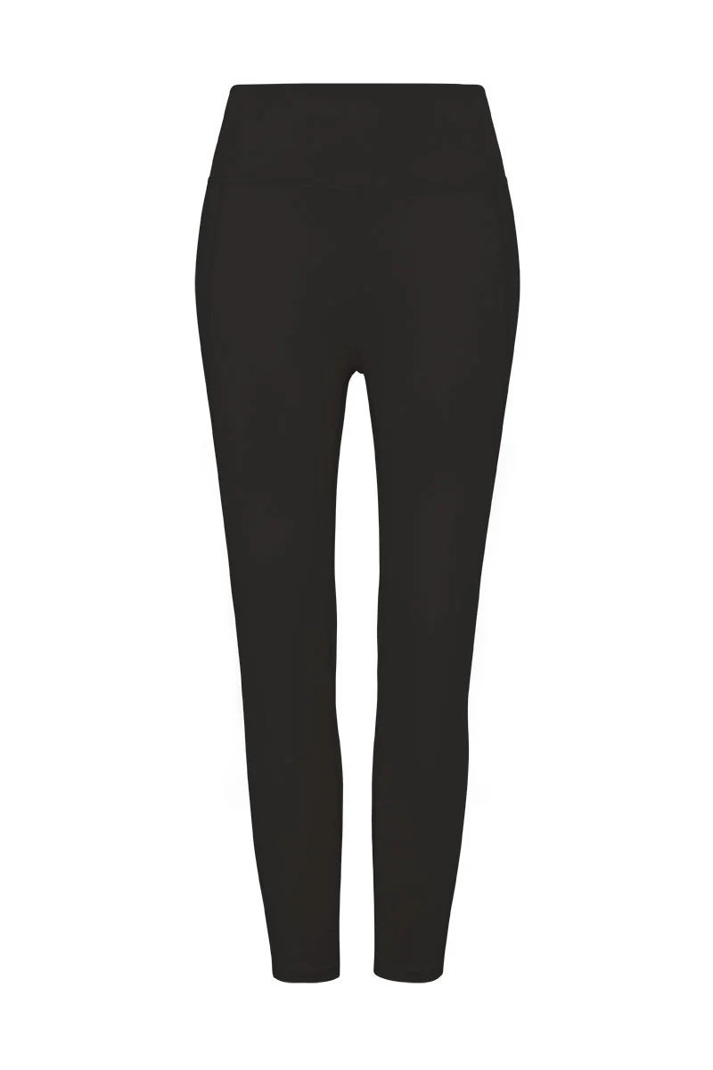 Logan Black cropped legging - Image 3