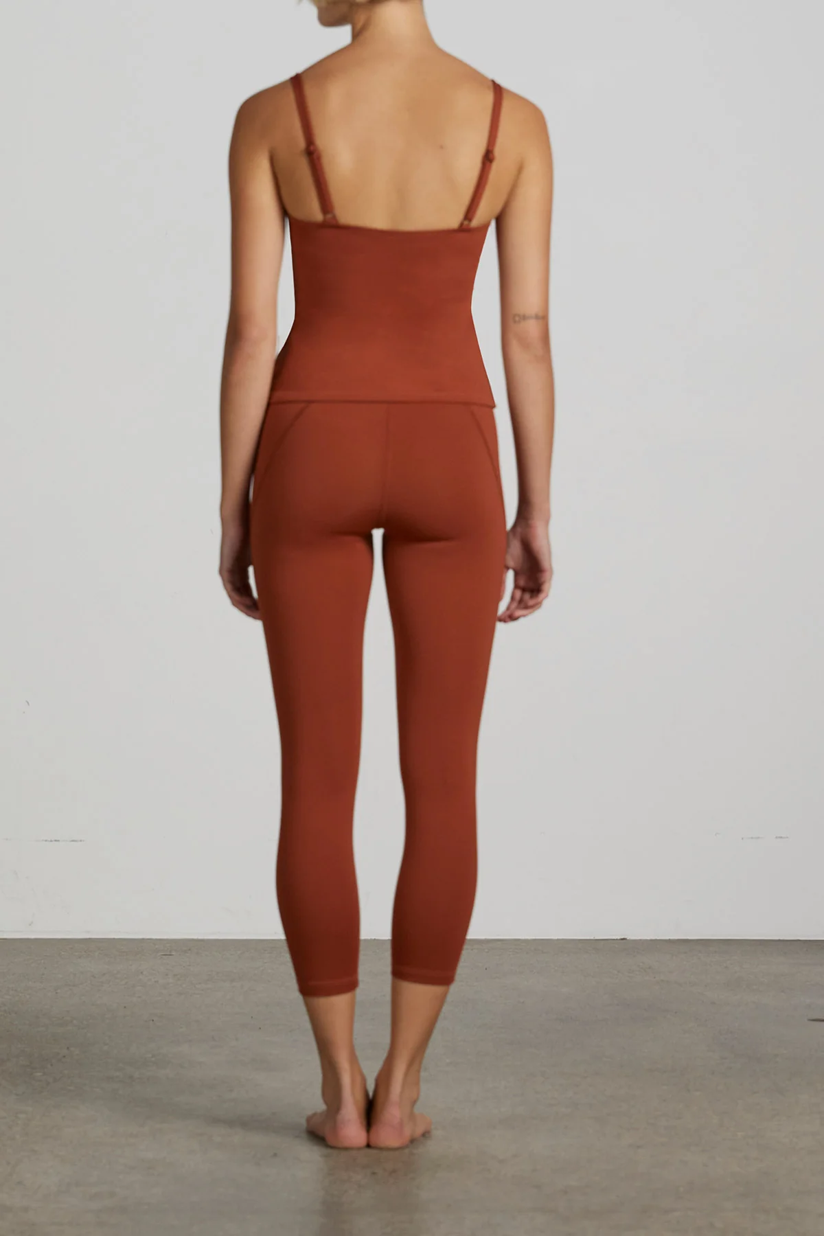 Logan Clay cropped leggings - Image 4