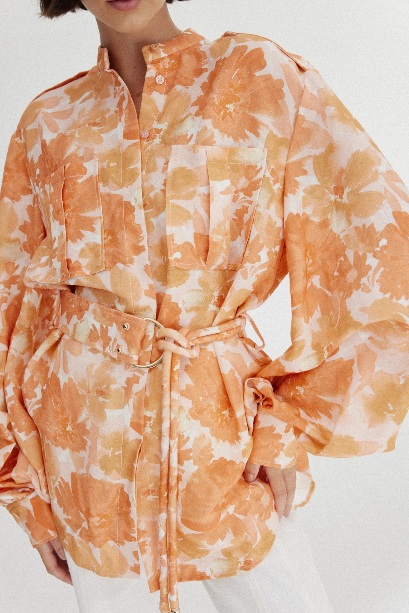 LOLA SHIRT Scarlett Poppy - Image 4