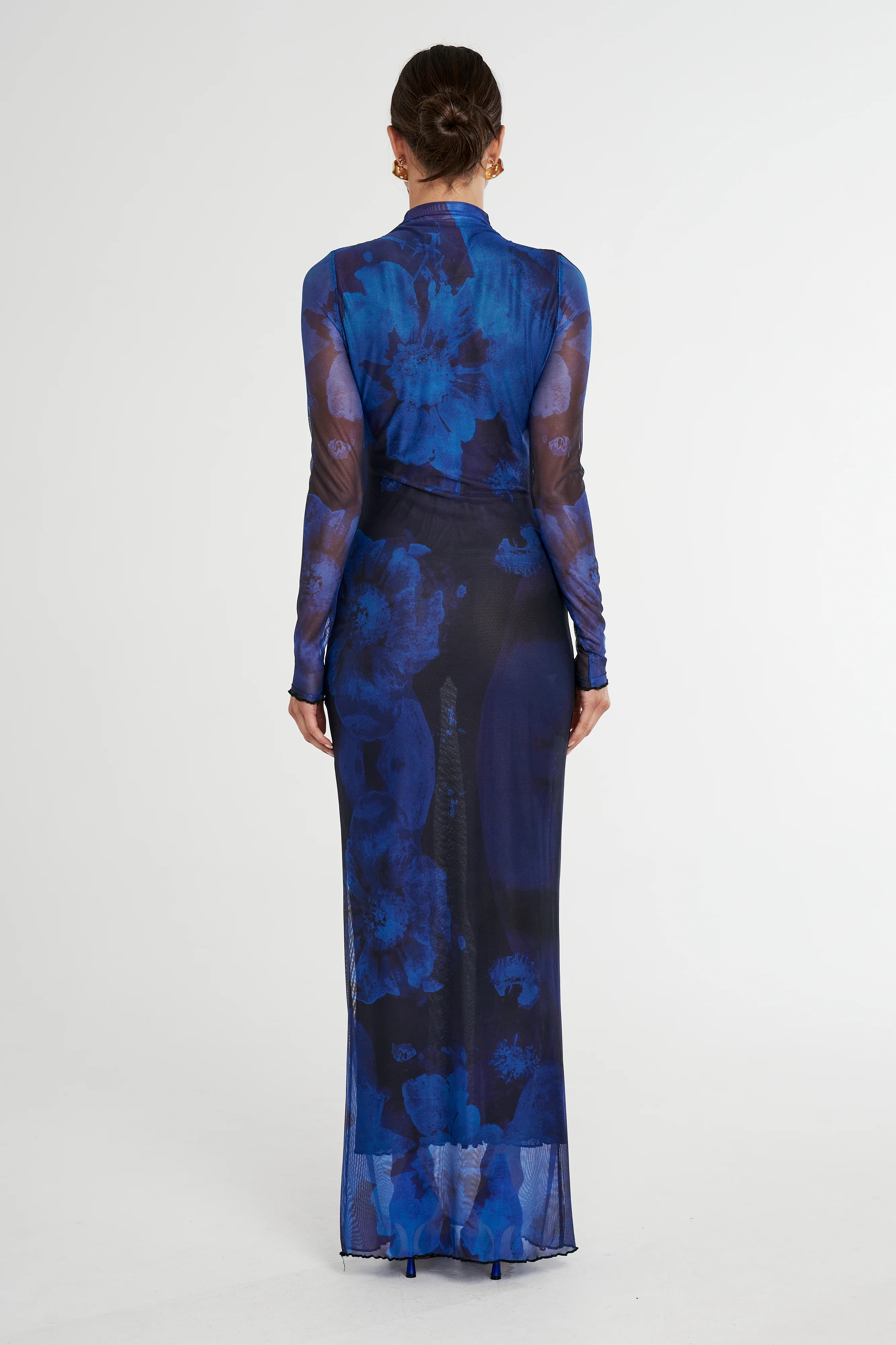 LS Maxi Dress DARK LUMEN - Image 4