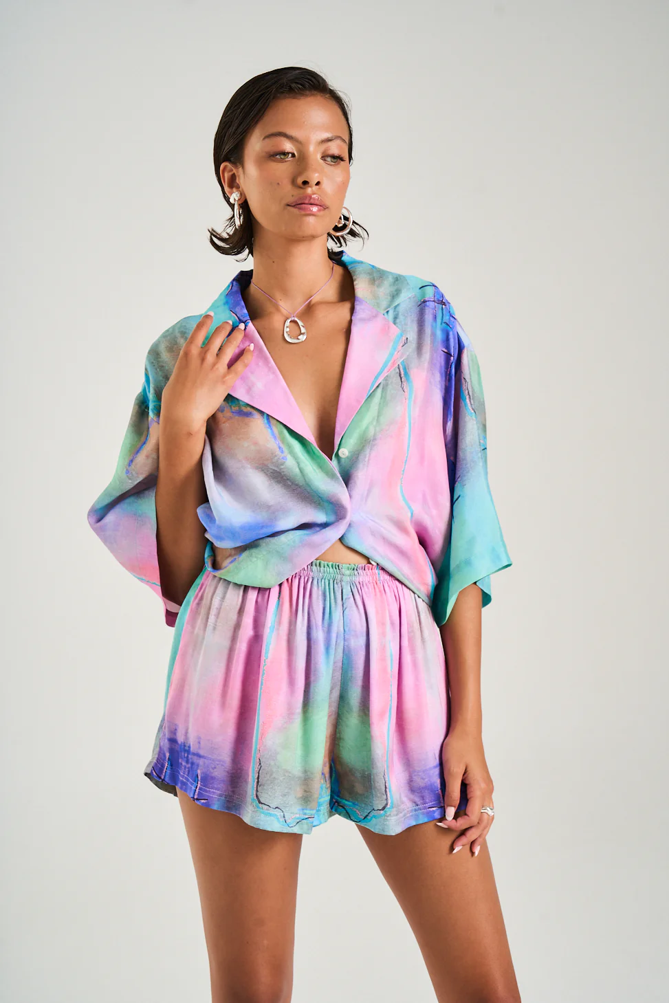 Luka Shirt Dress H20 - Image 10