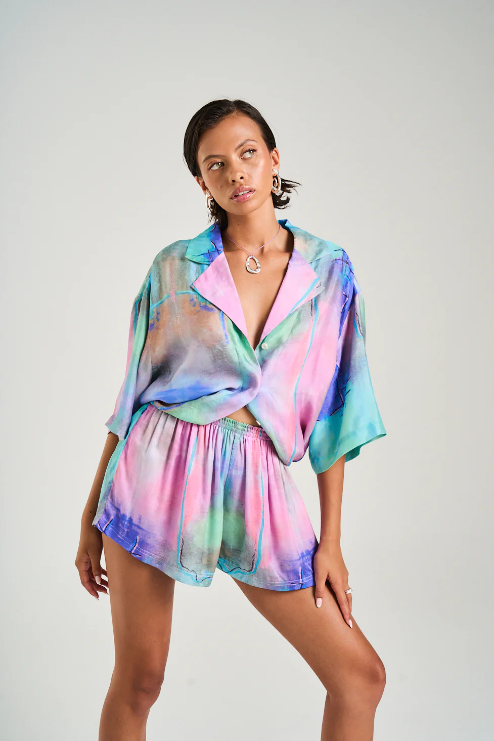 Luka Shirt Dress H20 - Image 11