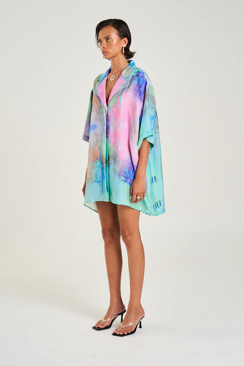 Luka Shirt Dress H20 - Image 2
