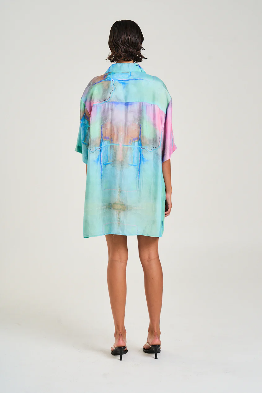 Luka Shirt Dress H20 - Image 3