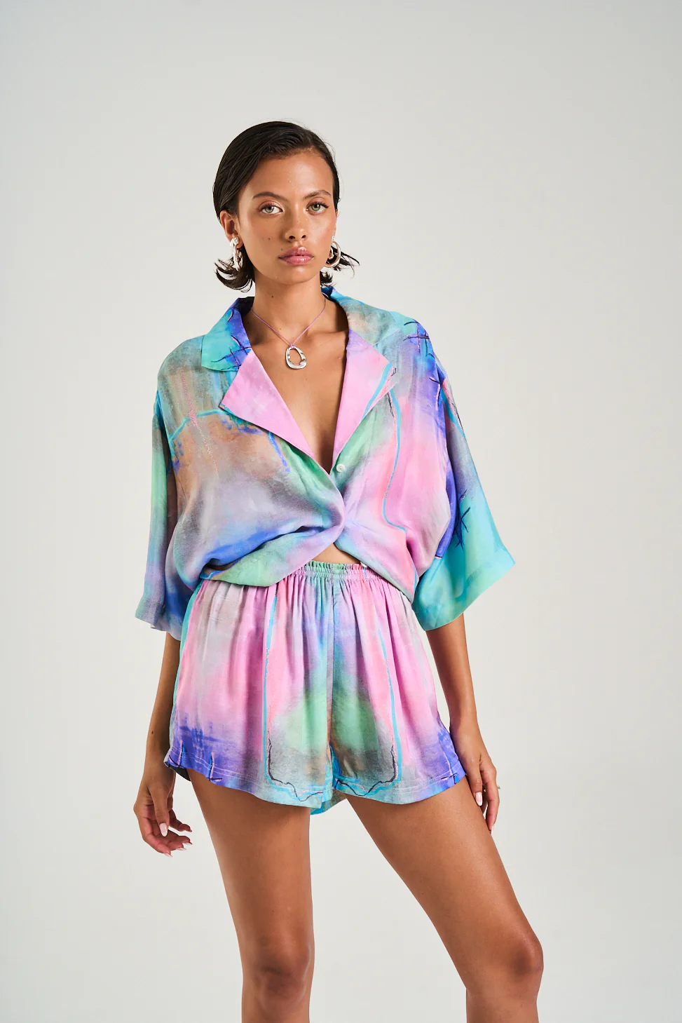 Luka Shirt Dress H20 - Image 9