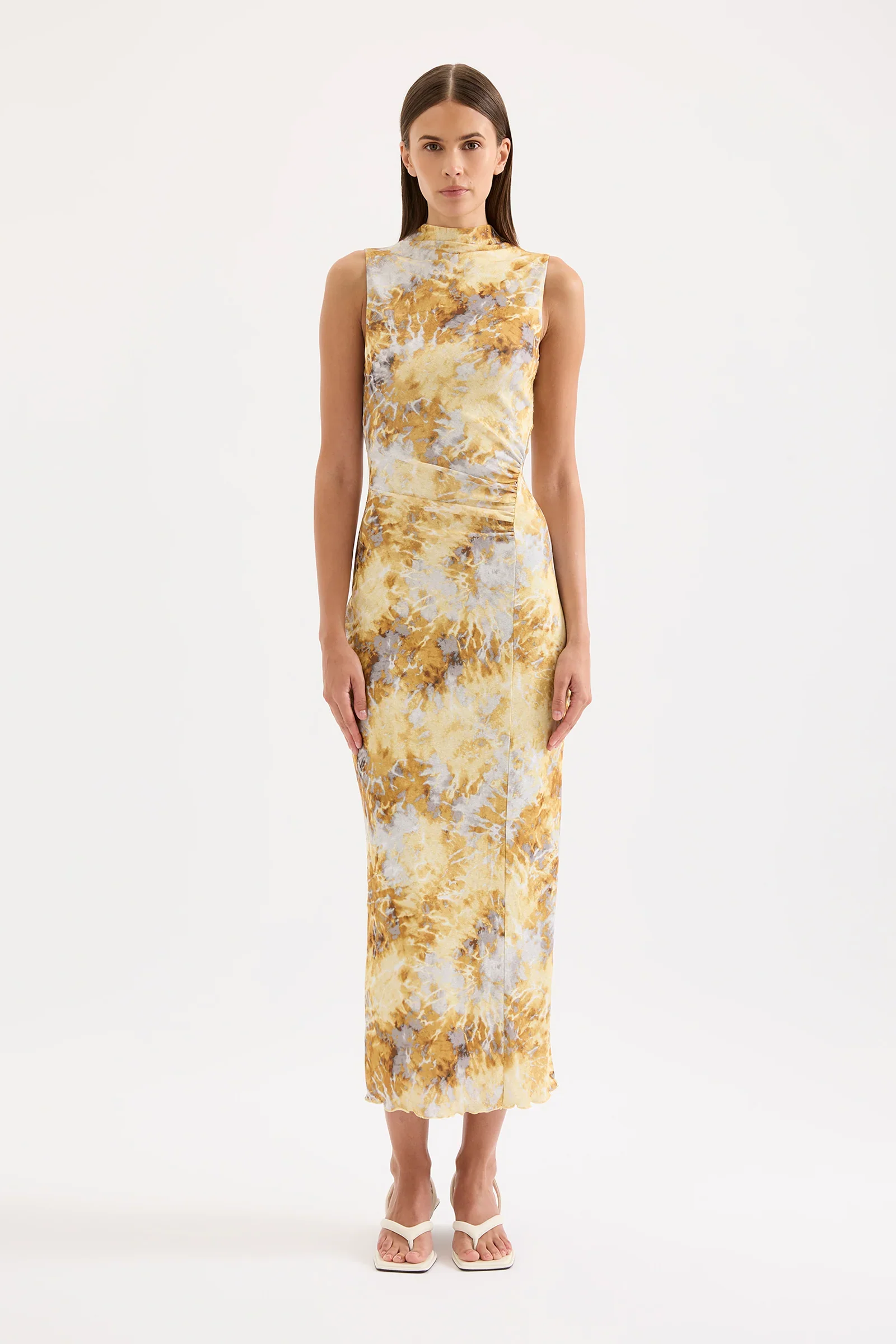 Lumine Mesh Maxi Dress LUMINE