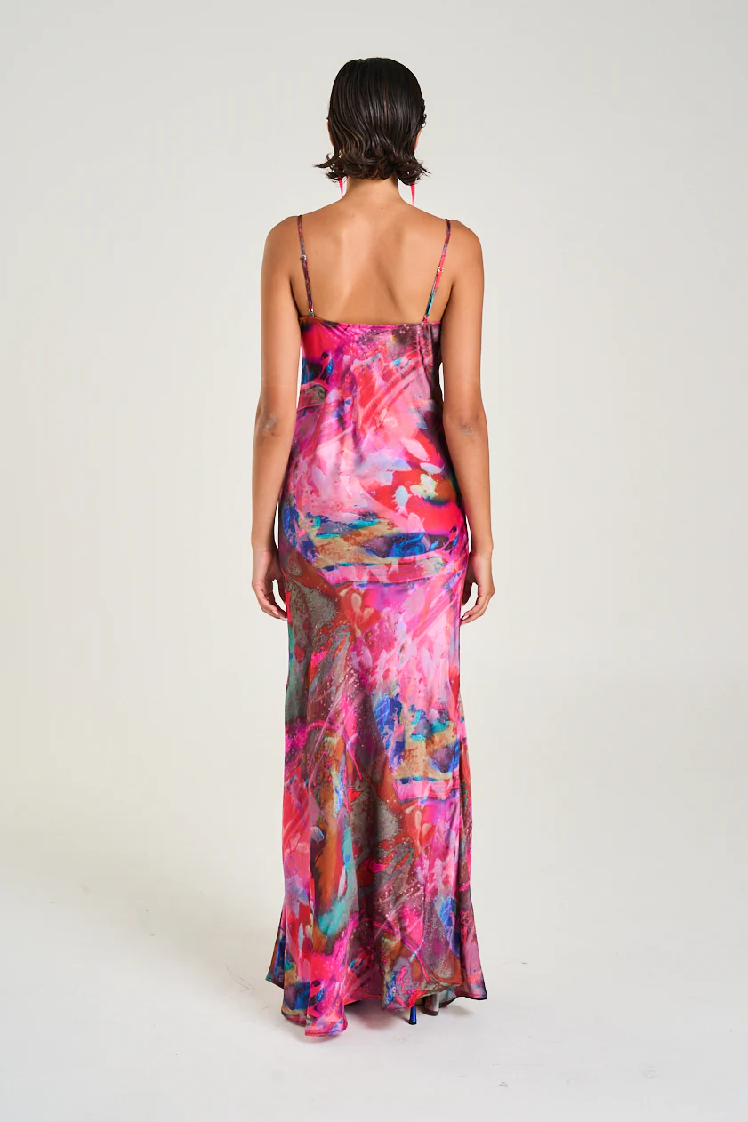 Luna Maxi Dress FISH TANK - Image 4