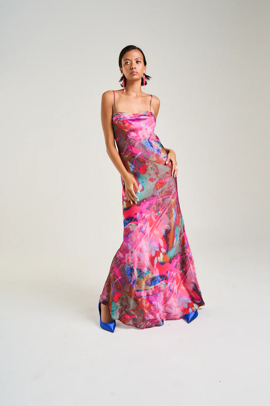 Luna Maxi Dress FISH TANK - Image 5