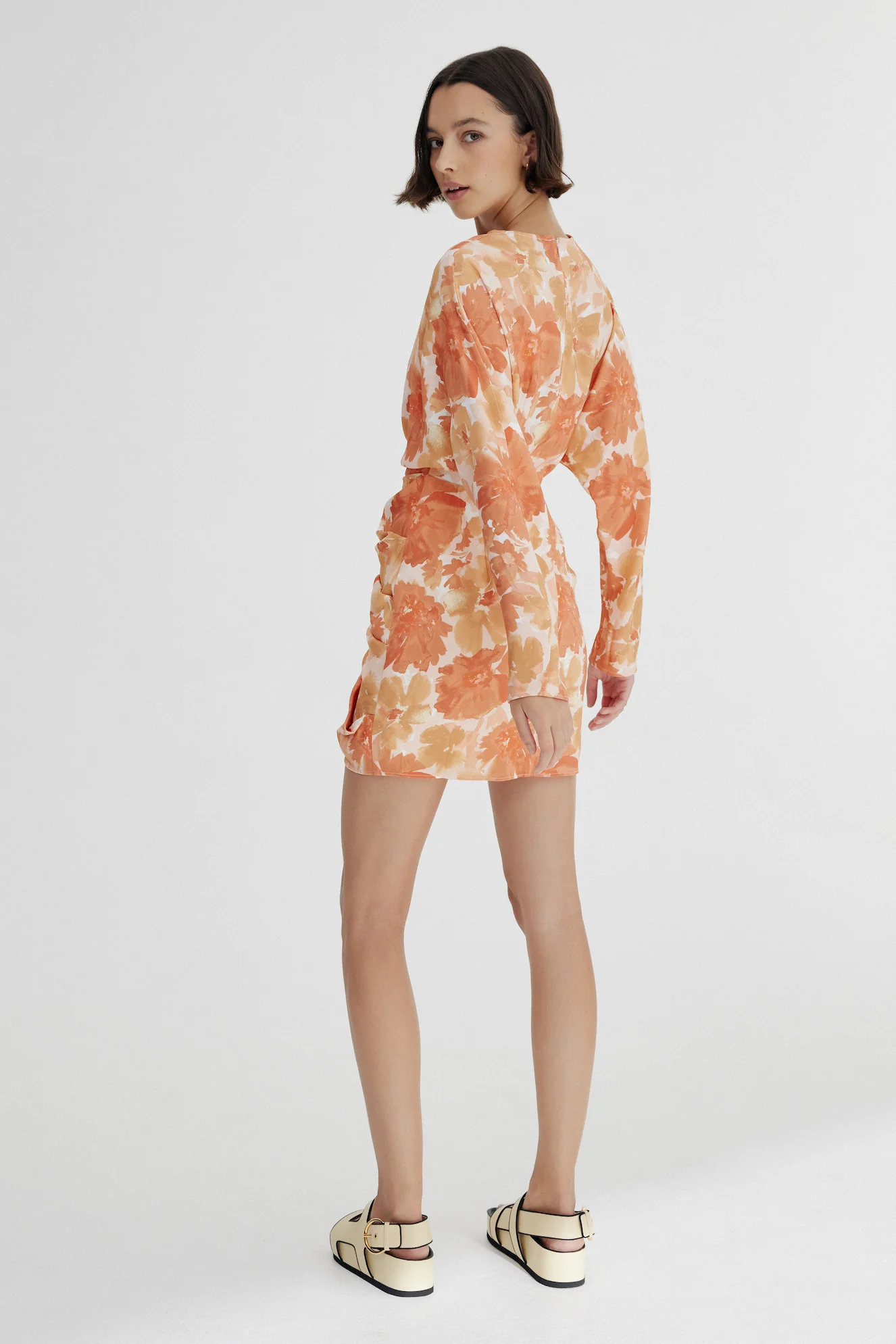 MAEVE MINI DRESS Scarlett Poppy Floral - Image 3