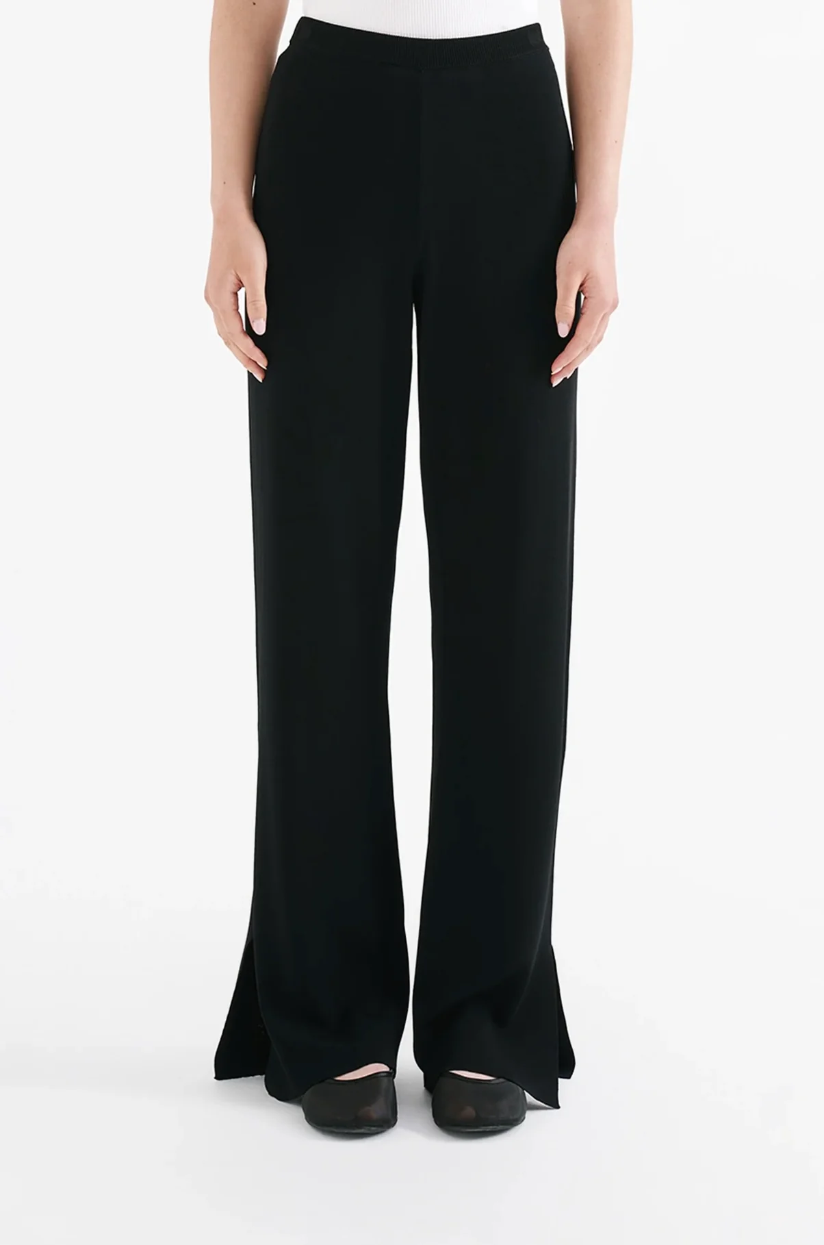 Mason Knit Pant BLACK - Image 3