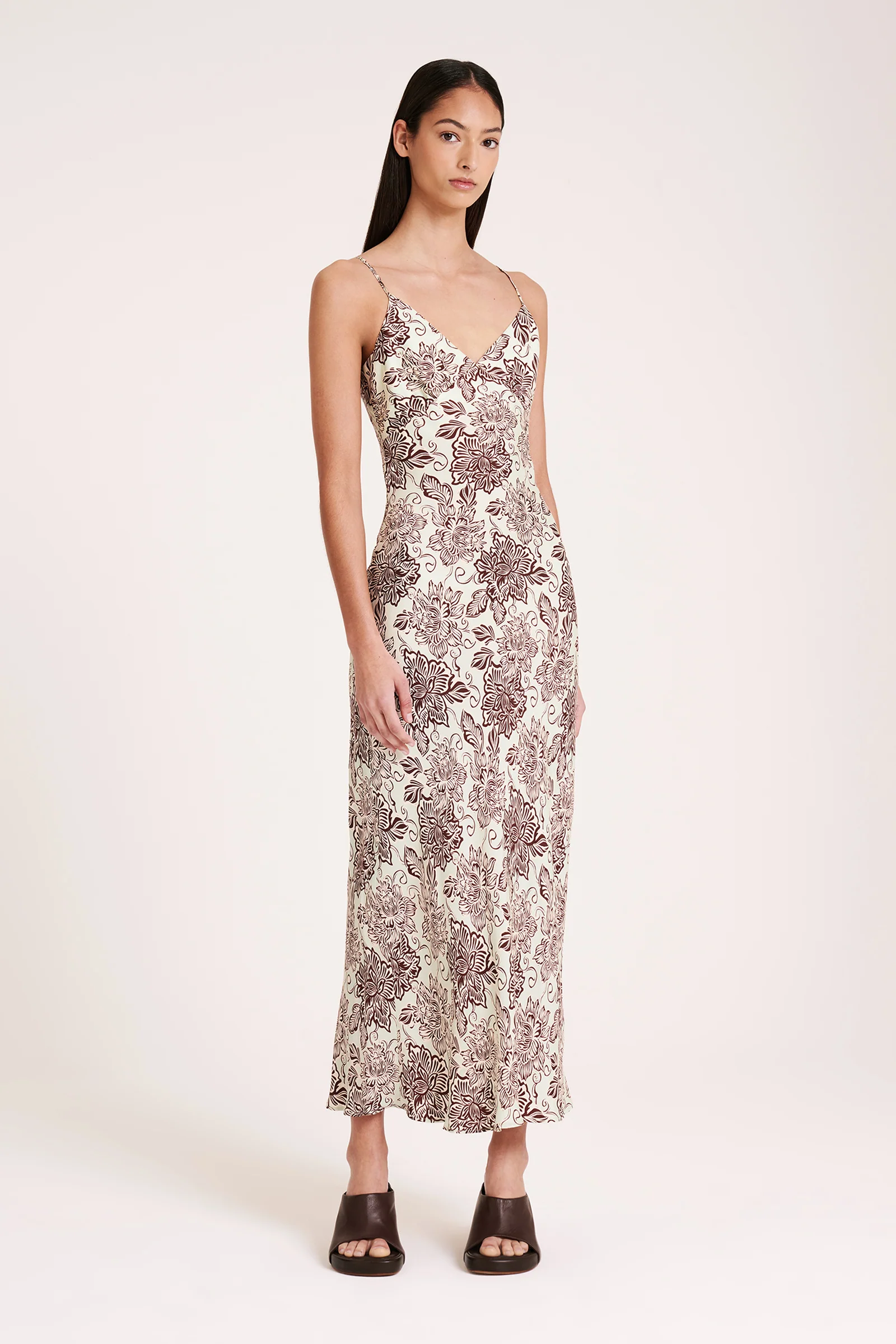 Misi Cupro Slip Dress Castillo - Image 3