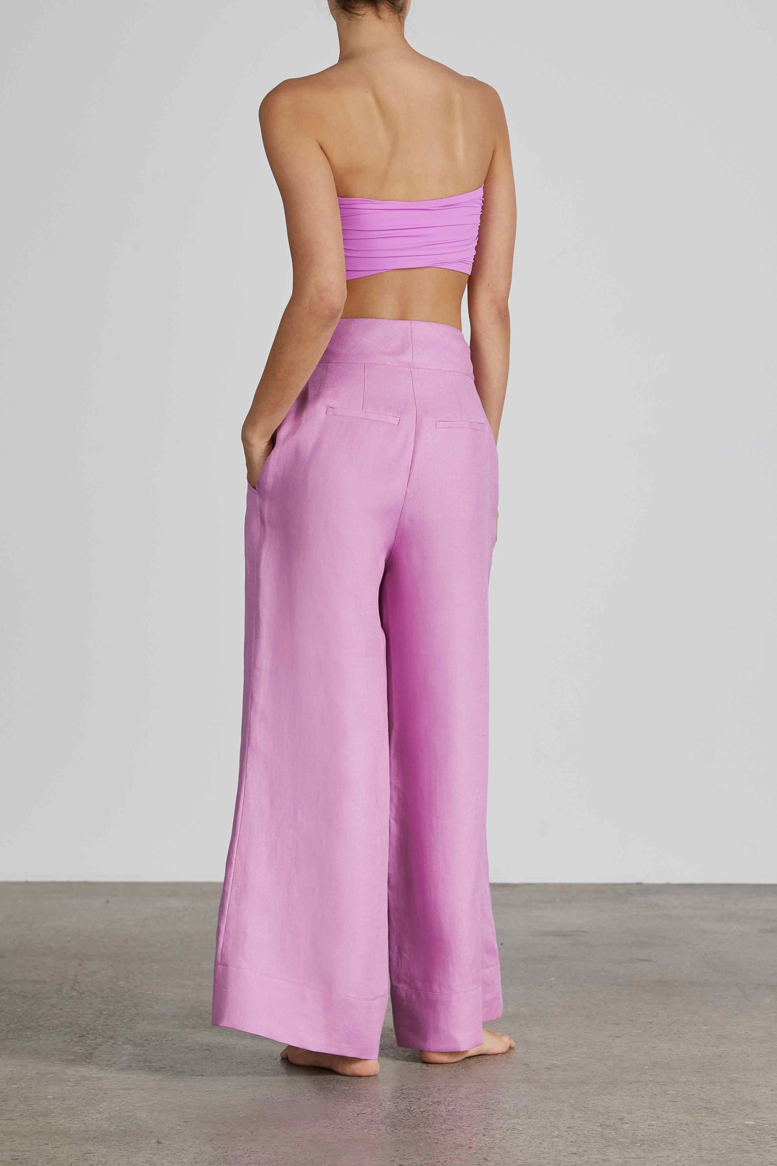 Palma Organic Linen Pant Helio - Image 6